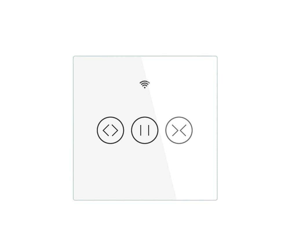MOES ZigBee Curtain Switch Smart Touch RF Roller Blinds Shutter Switch EU、mySite、fannypackpong