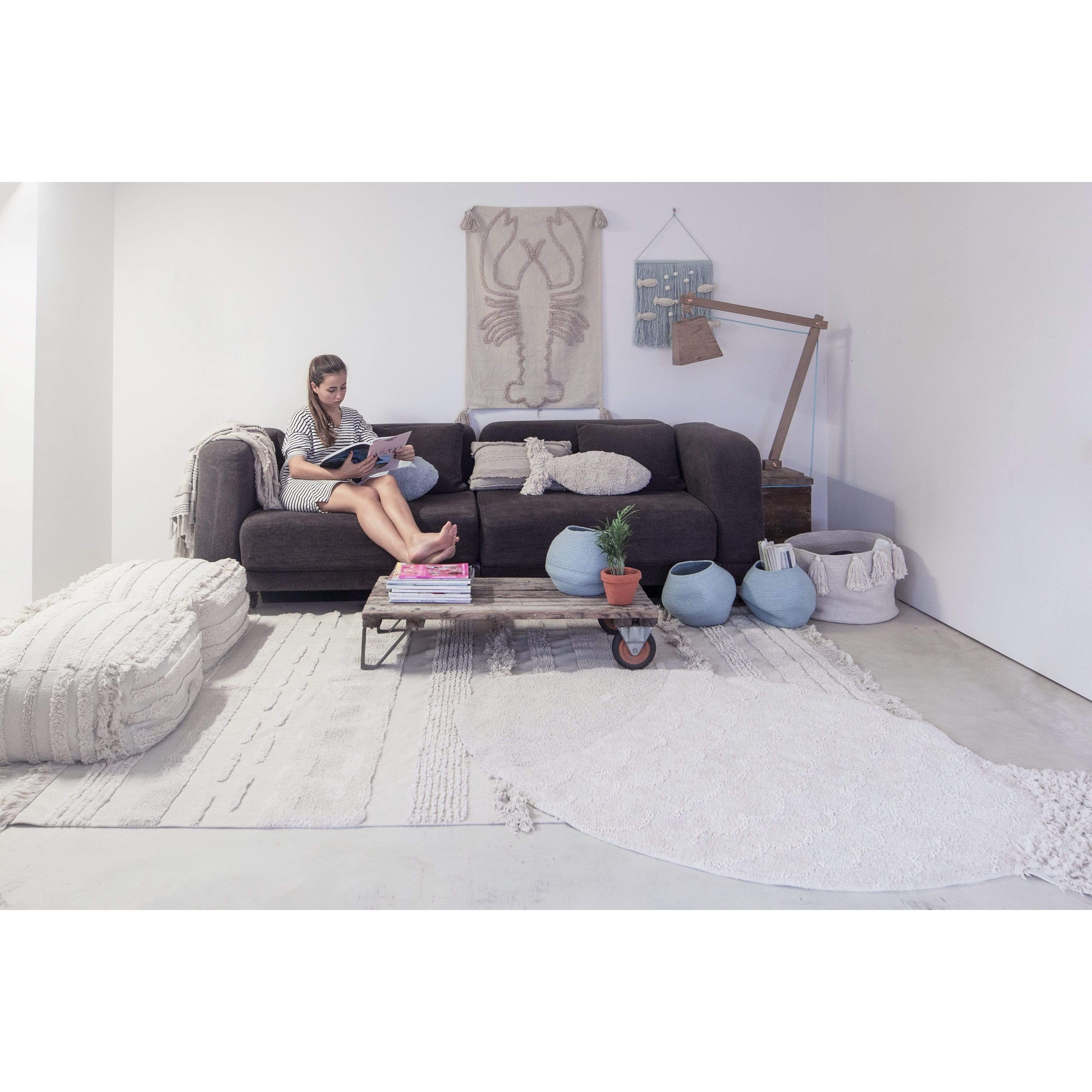 Early Hours Air Natural Pouffe、mySite、gigharbornorthrealestate