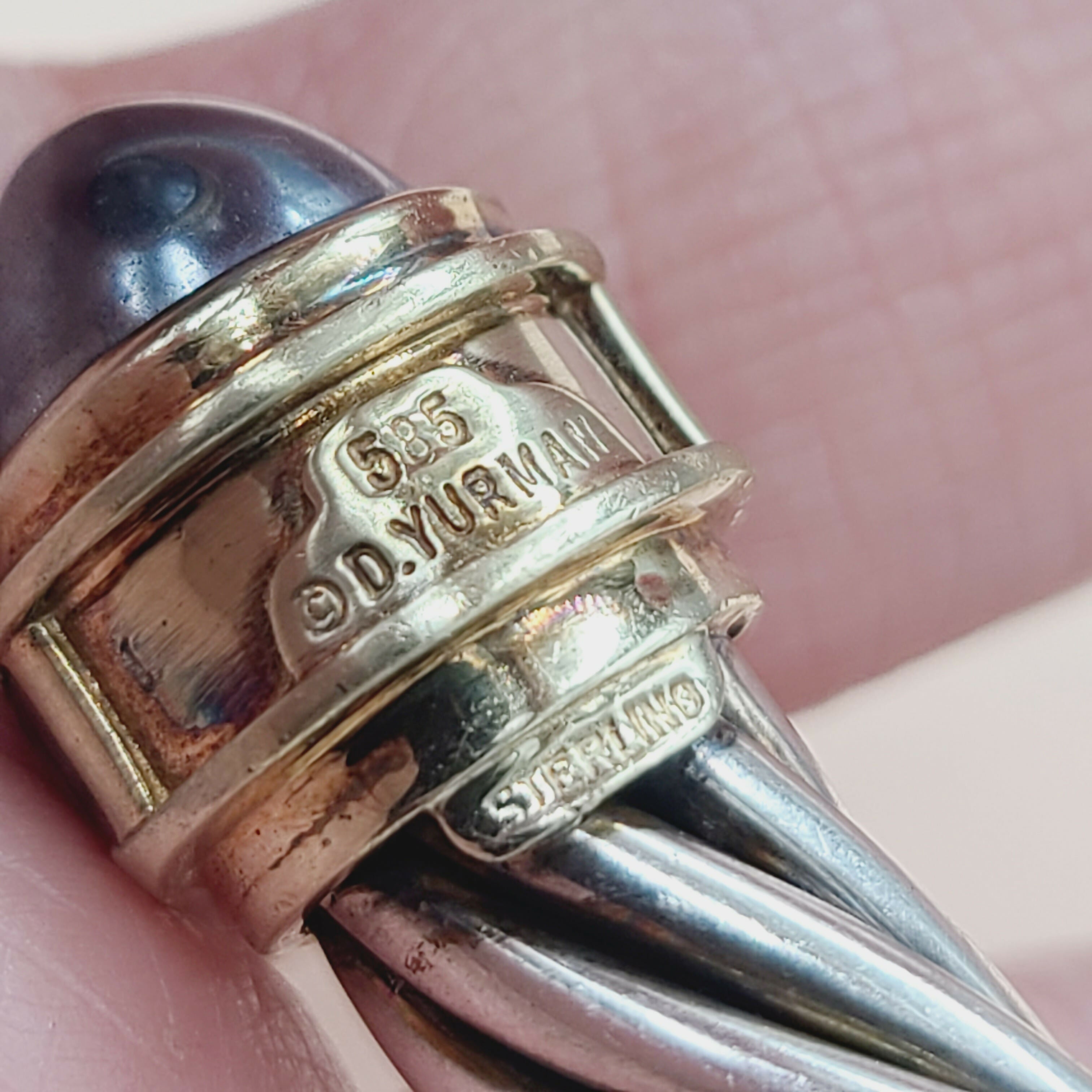 David Yurman Renaissance Bracelet 10mm with Hematite、mySite、hinf8tx79