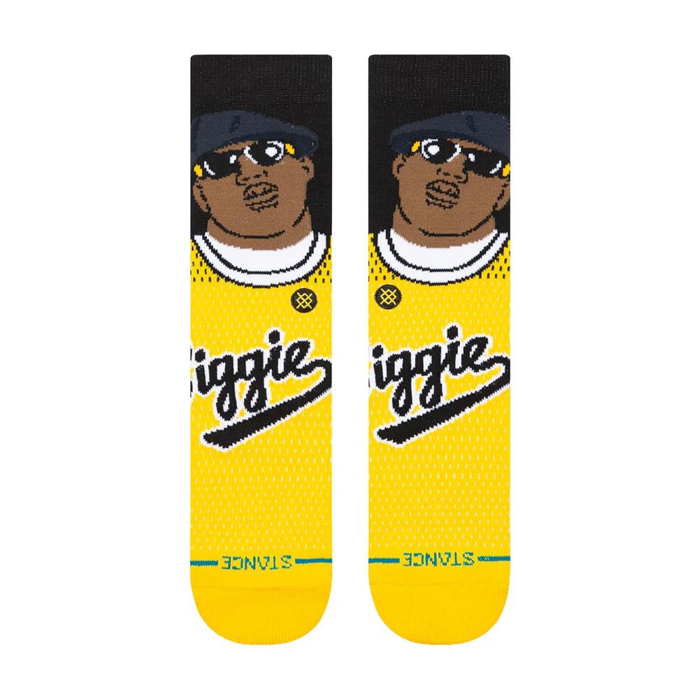  Stance Juicy Crew Socks - Yellow - Large、mySite、merchandisen