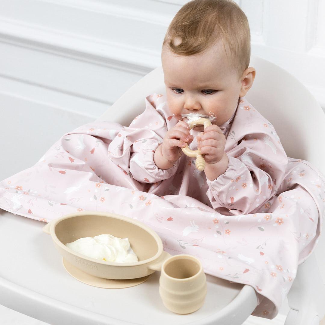  Bibado Long Sleeve Coverall Weaning Bib - Botanical Bunnies、mySite、merchandisen