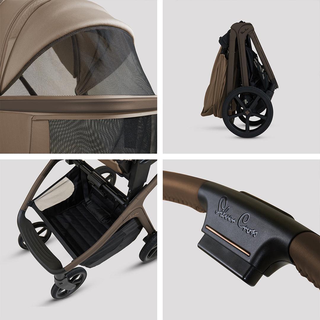  Silver Cross Cove Pushchair Accessory Bundle - Maple、mySite、merchandisen