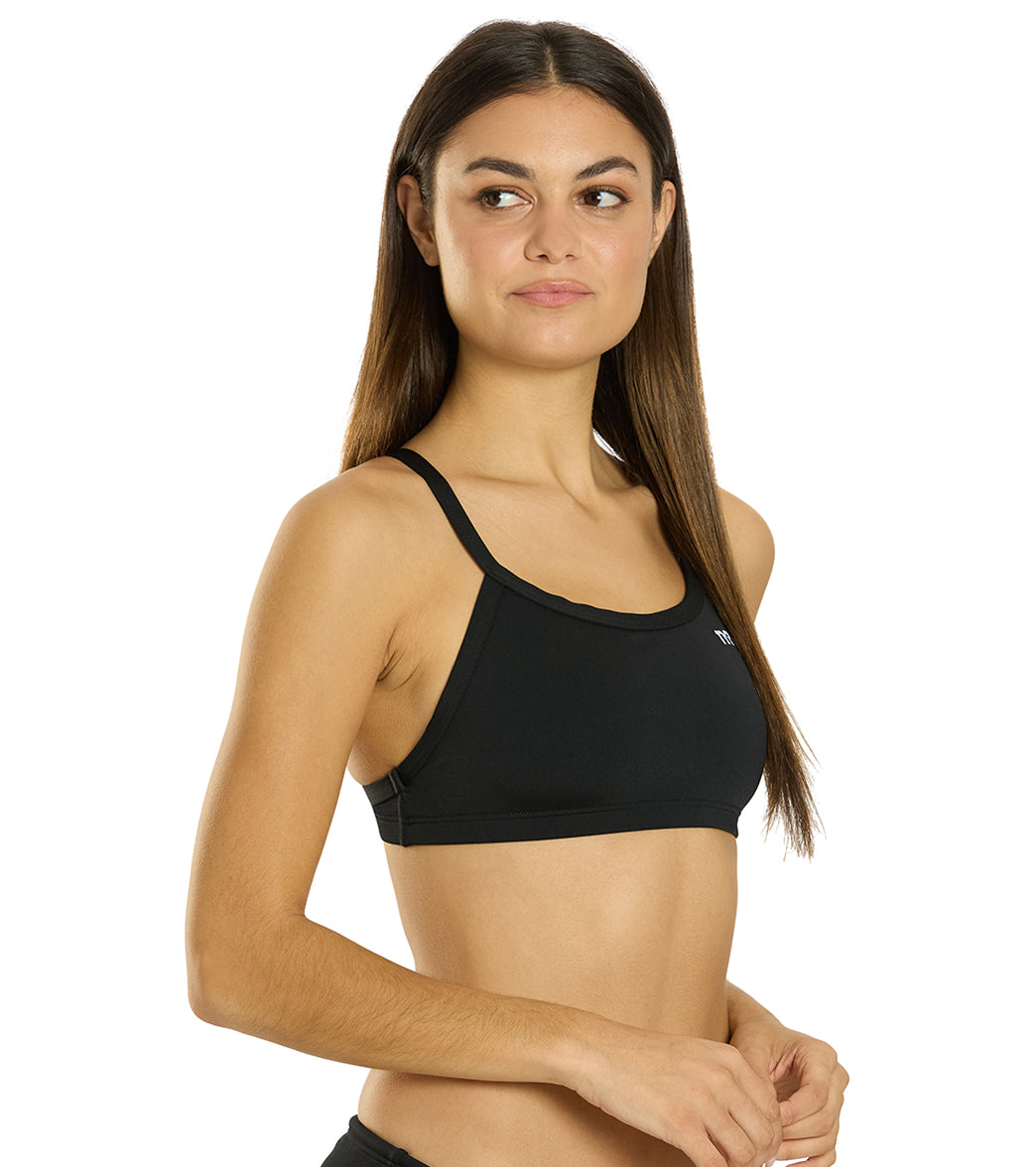 TYR Women's Solid Durafast One Diamondfit Bikini Top、mySite、noshort