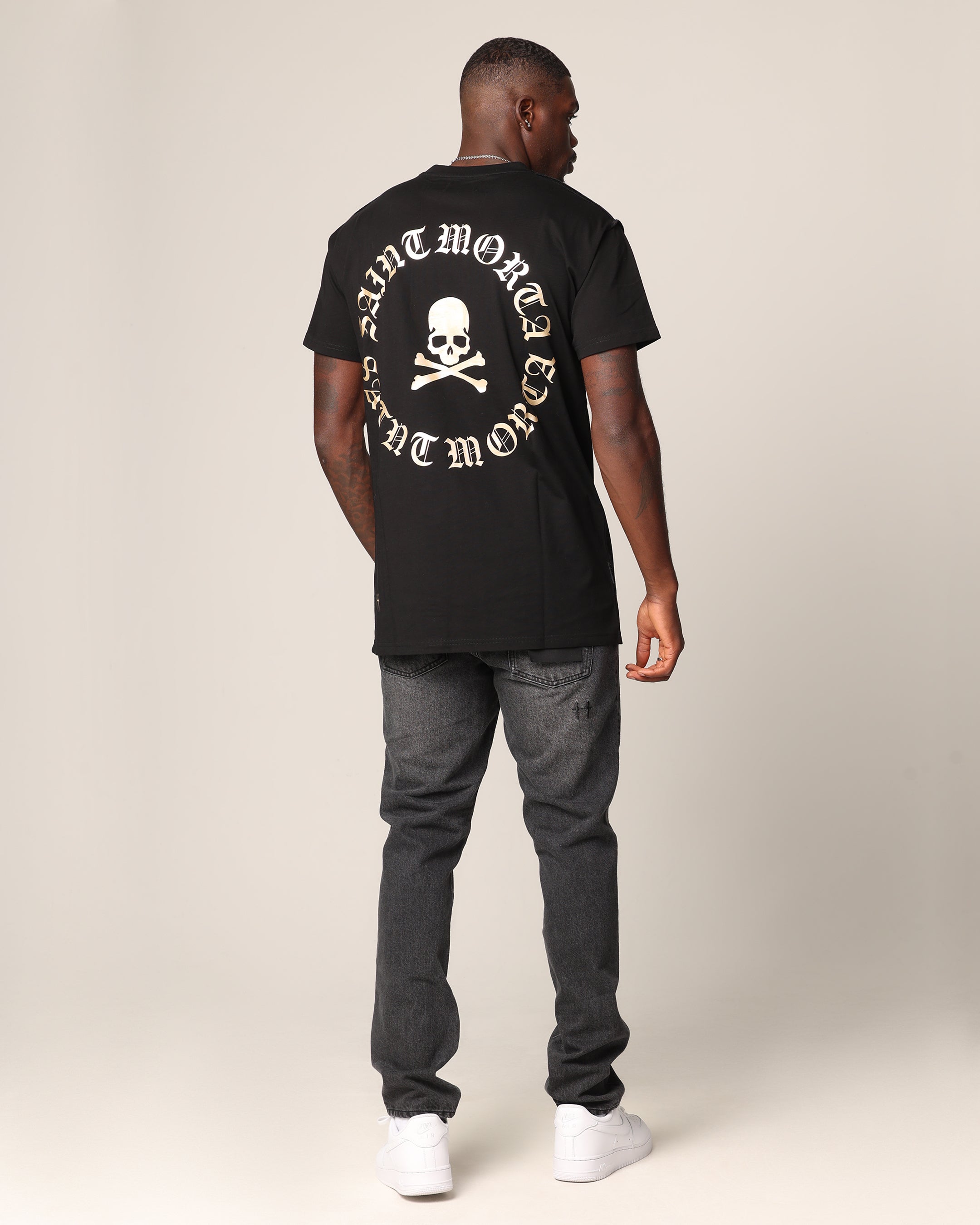 Saint Morta Ceremonies Lafayette T-Shirt Black/Gold、mySite、zt4zffjzw