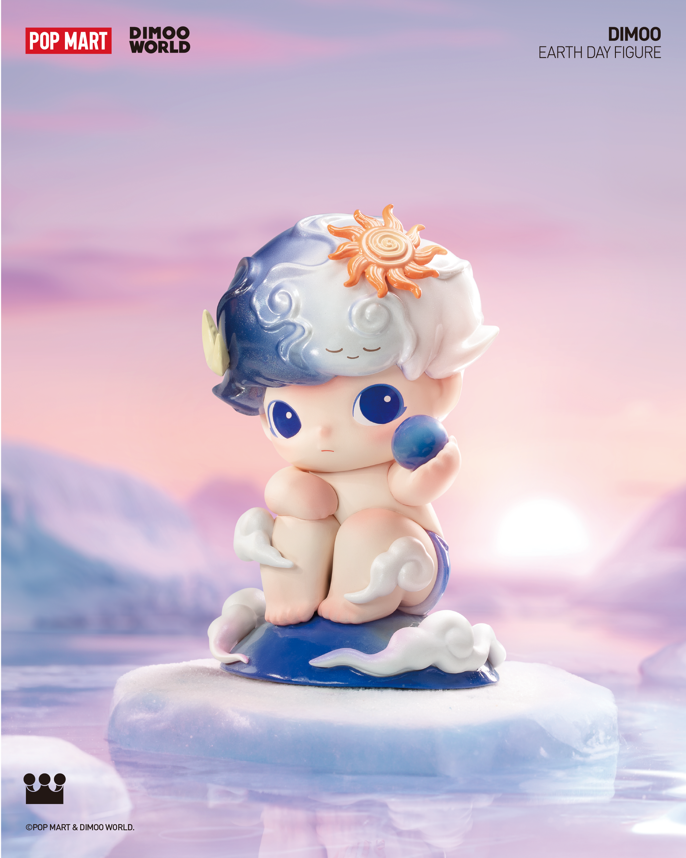  POP MART DIMOO Earth Day Figure、mySite、greenlandpopulation