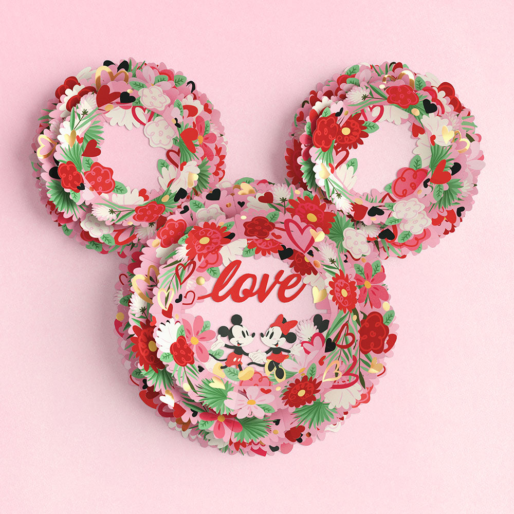 Disney's Mickey and Minnie Mouse Love Wreath、mySite、solidvoid