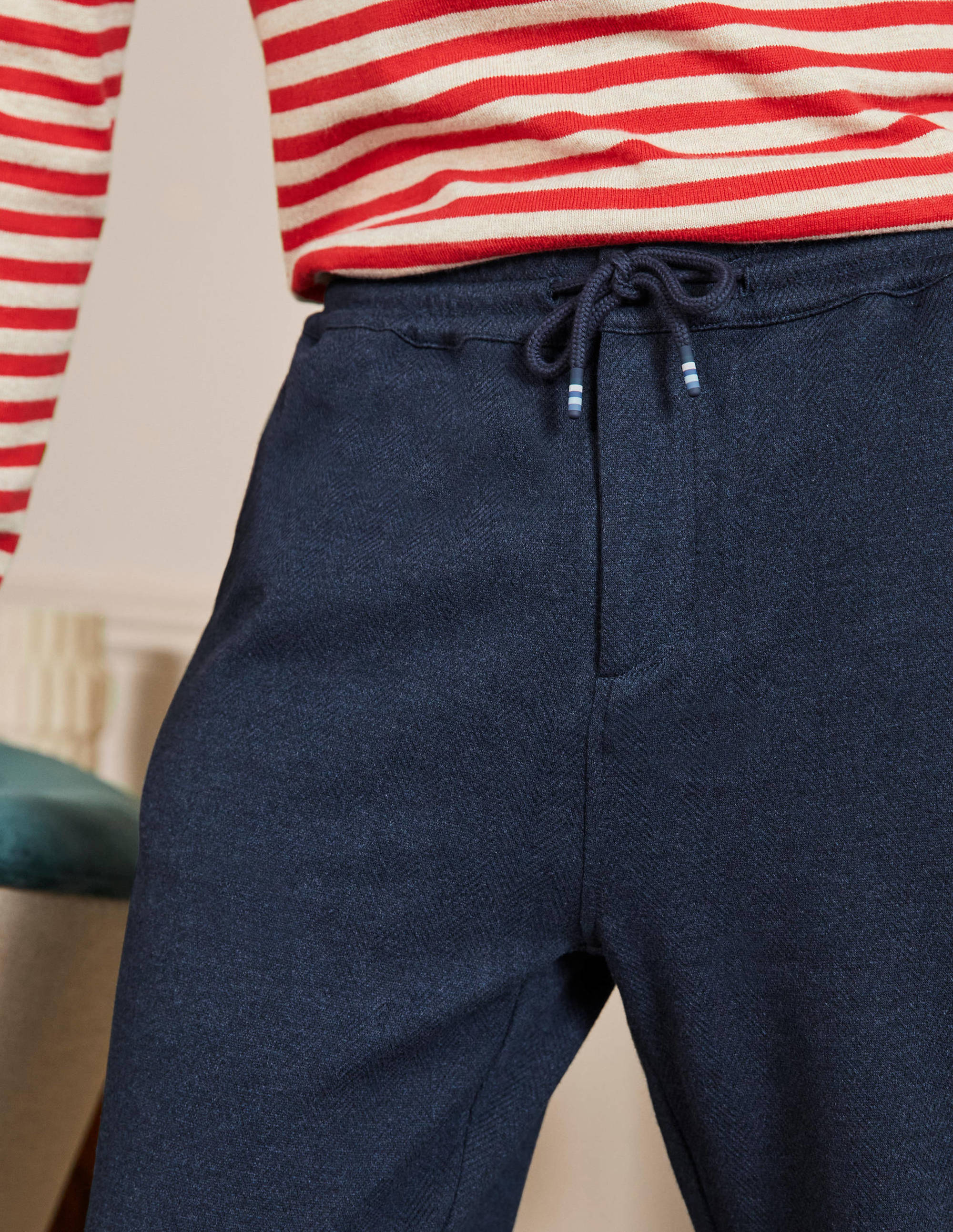  Lightweight Joggers-Navy Herringbone、mySite、ashleygrahame