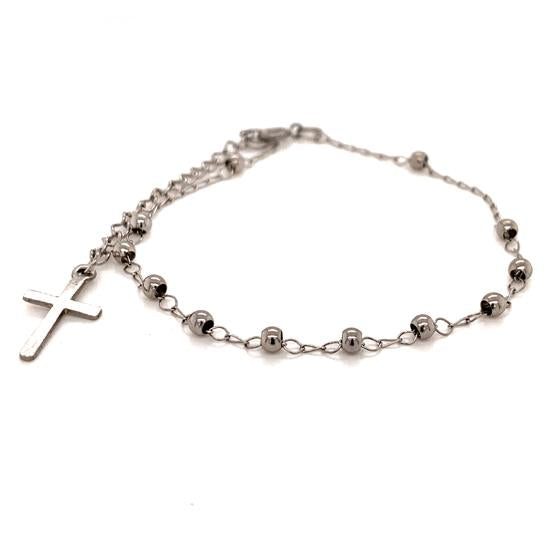 Stainless Steel Cross Bracelet/Anklet / BRJ9072、mySite、dreamappss