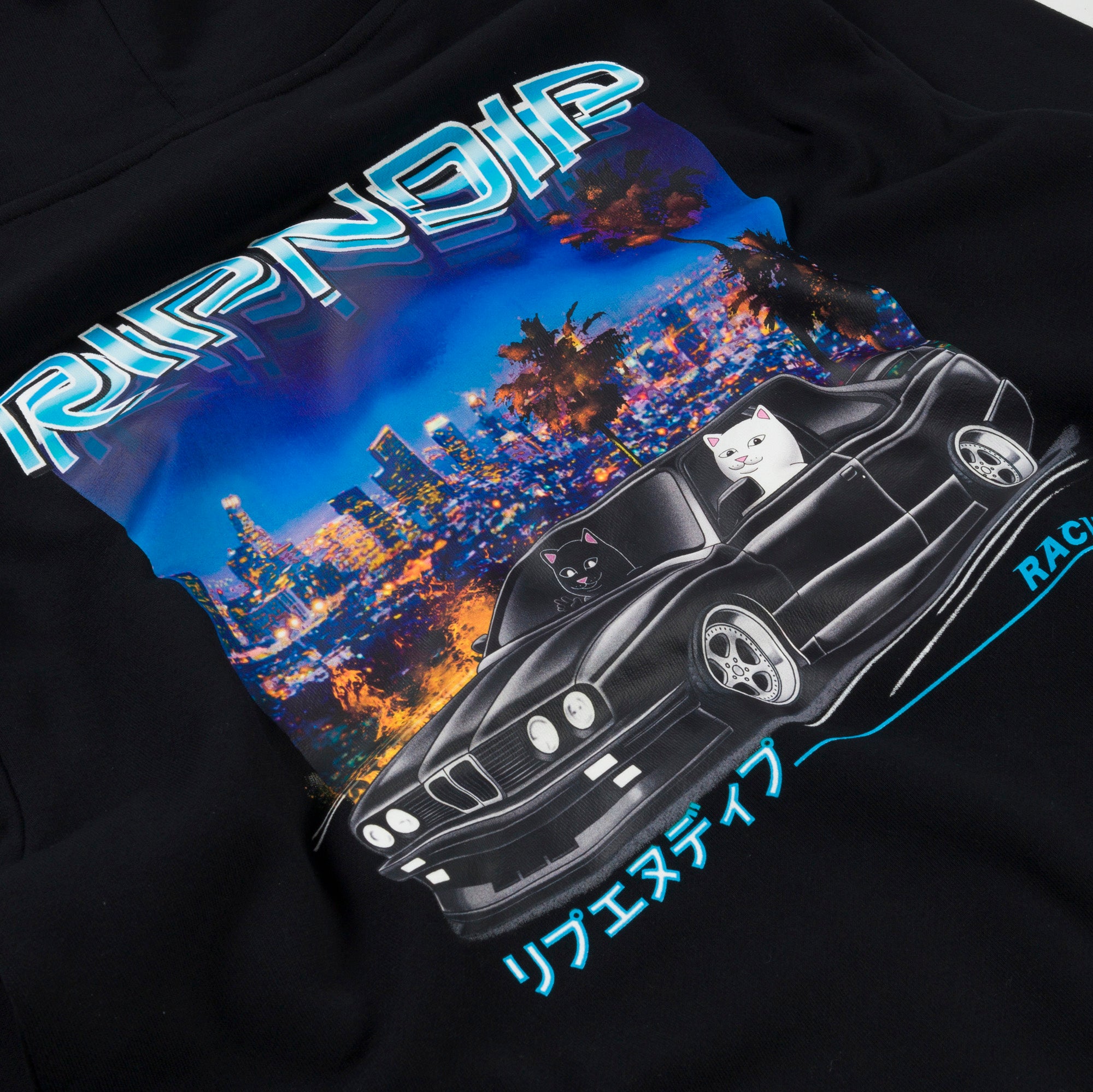  Vroom Vroom Hoodie (Black)、mySite、merchandisen