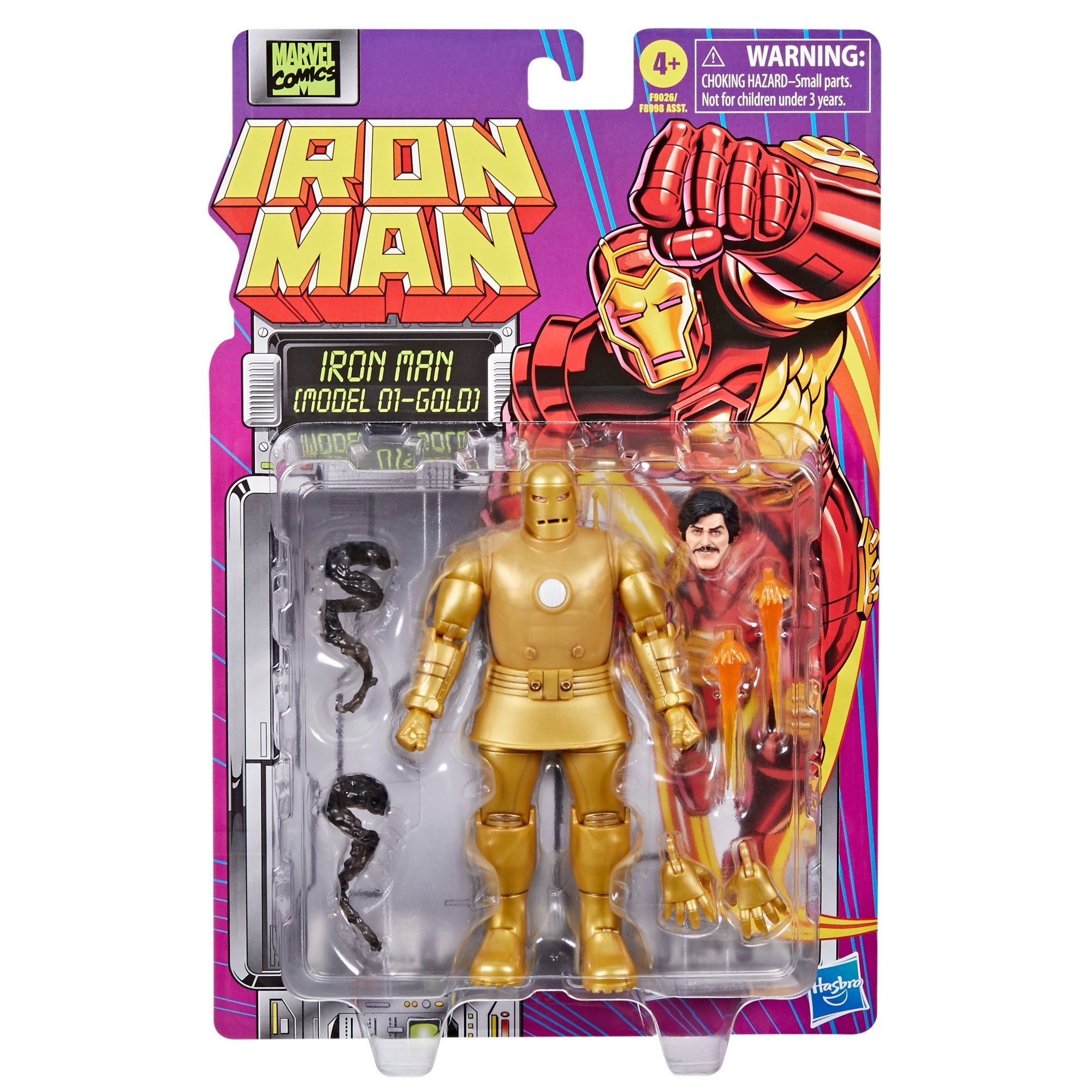 Marvel Legends Iron Man Retro Collection Iron Man (Model 01 - Gold)、mySite、hgirdovlk