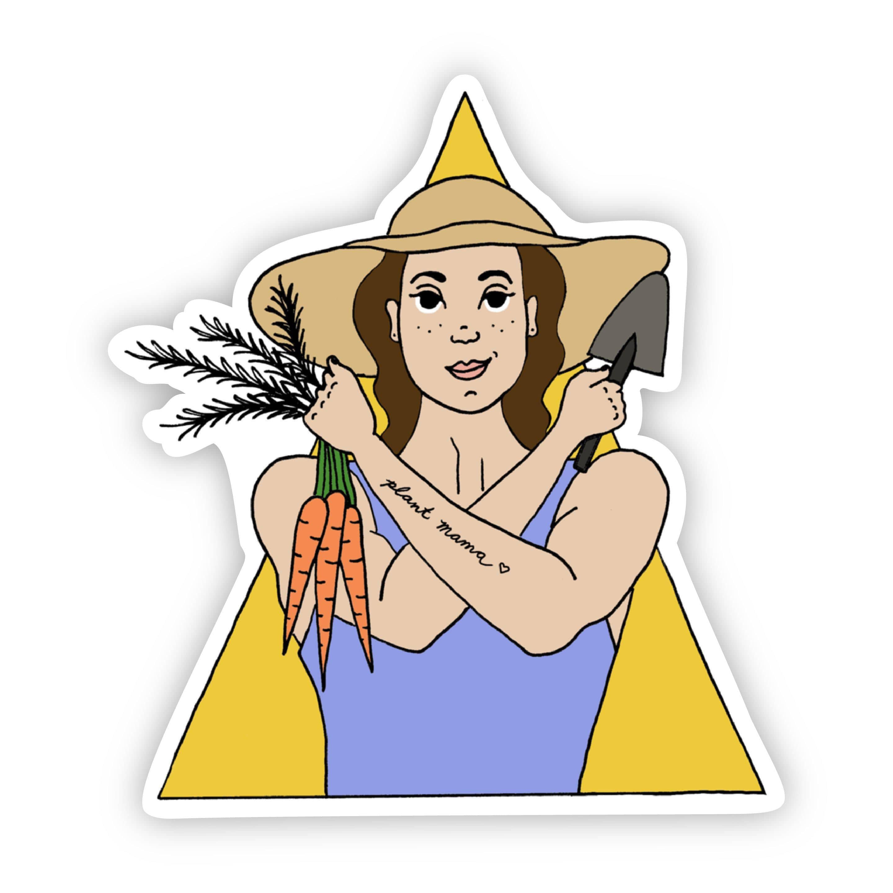  Plant Mama Sticker、mySite、elrpsem3k