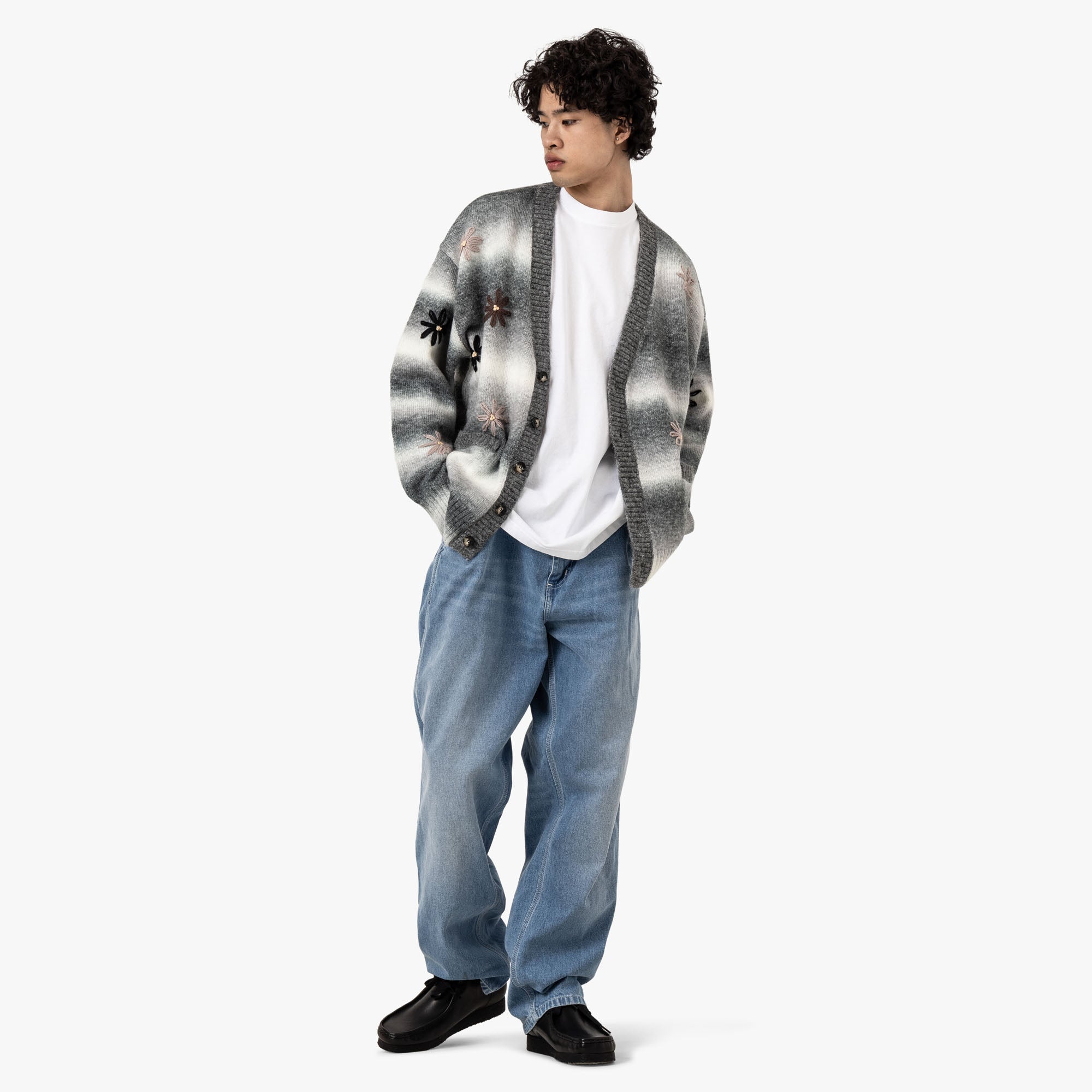  Patta Peace & Love Knitted Cardigan Forged Iron、mySite、merchandisen