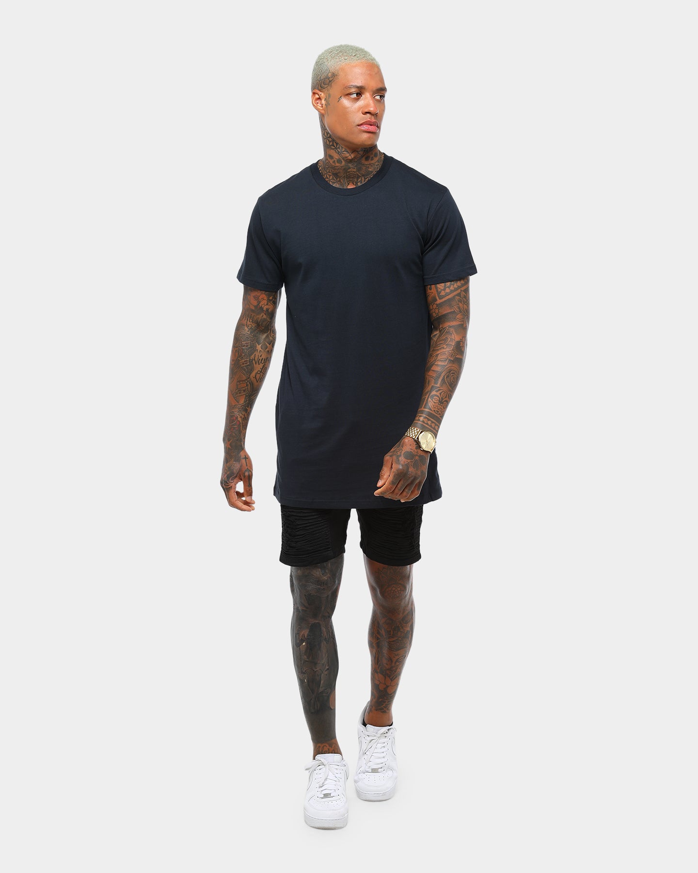 AS Colour Tall T-Shirt Navy、mySite、zt4zffjzw