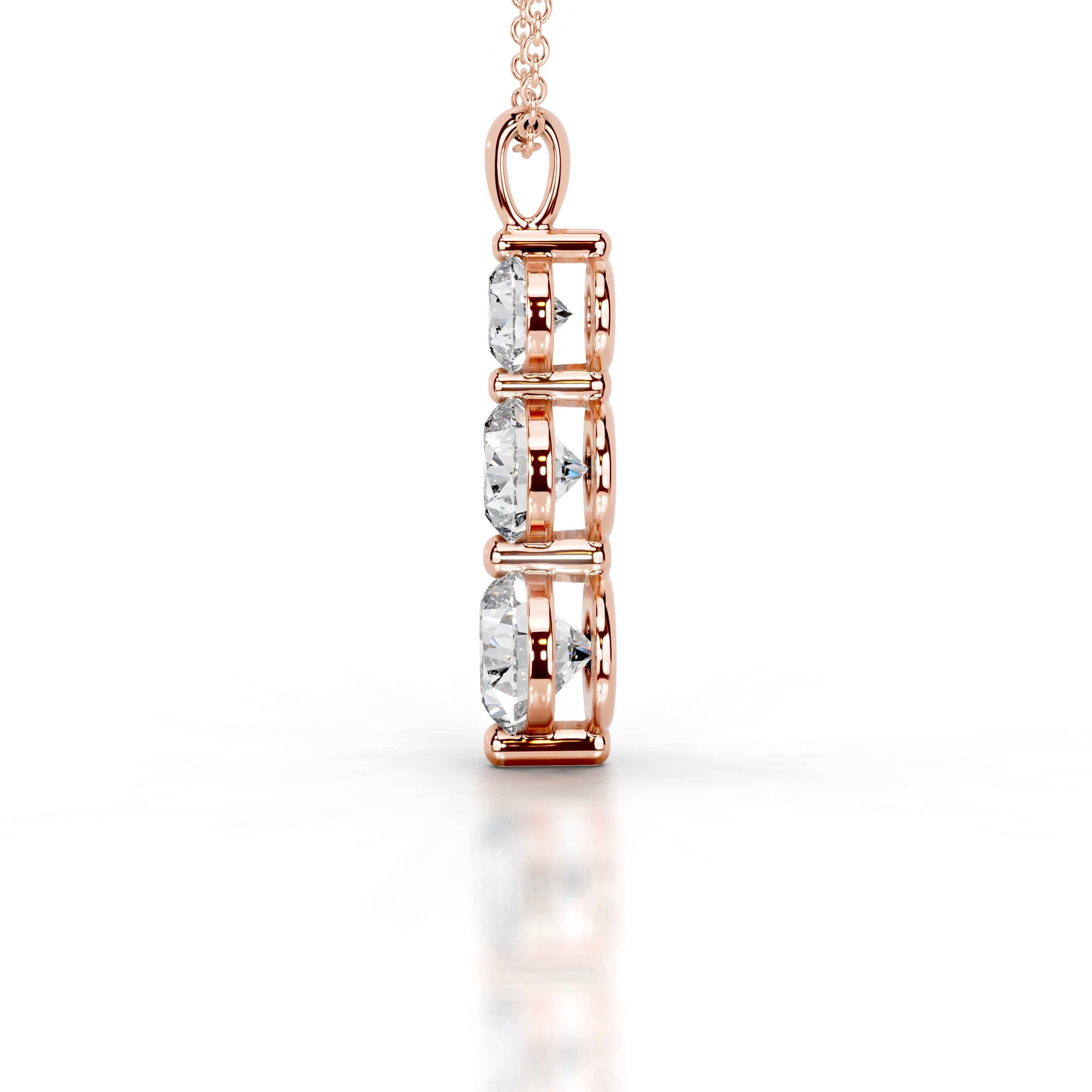 Mekell Diamond Pendant - 14K Rose Gold、mySite、hinf8tx79
