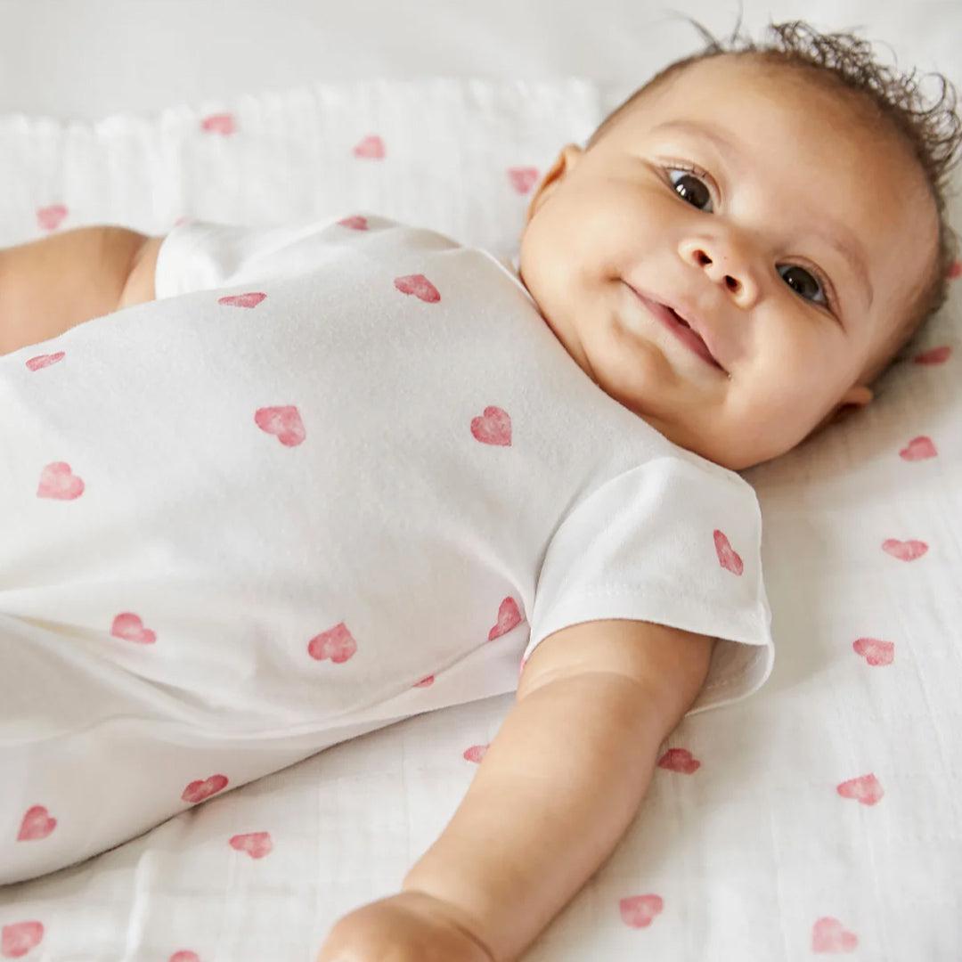  Rosa & Blue Romper - Heart、mySite、merchandisen