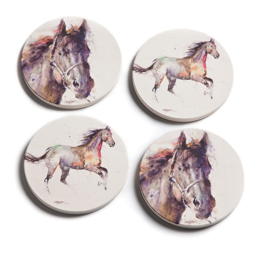Watercolor 4 Piece Coaster Set by Dean Crouser、mySite、g9winljtr