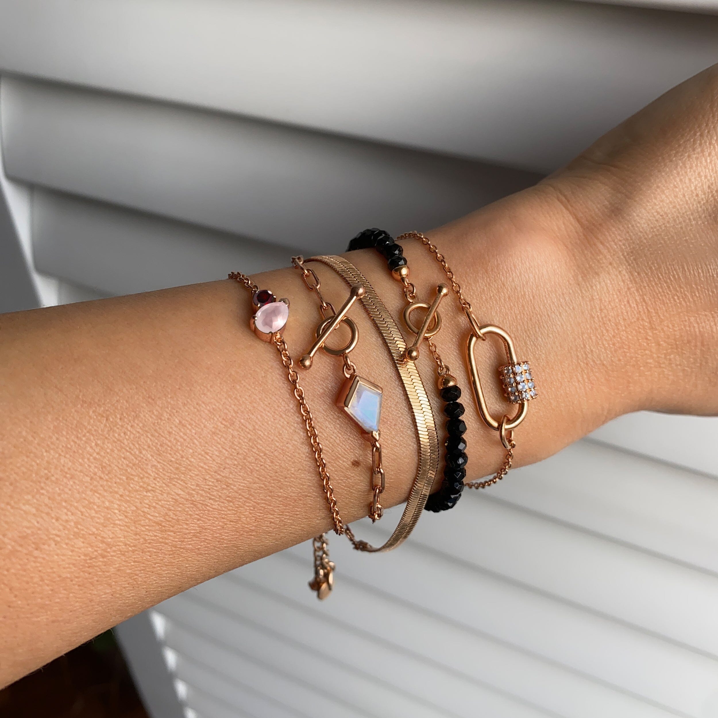 Moonstone Widelink Bracelet - Heroine T-Lock、mySite、hinf8tx79