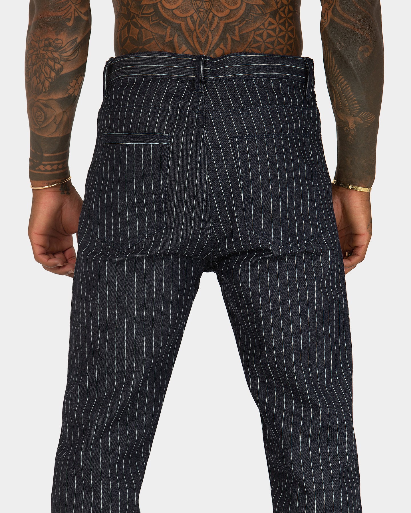 XXIII Naya Pinstripe Pant Blue、mySite、zt4zffjzw