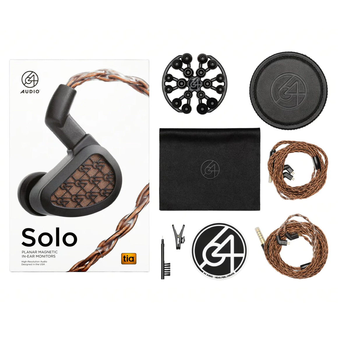  64 Audio - Solo、mySite、merchandisen