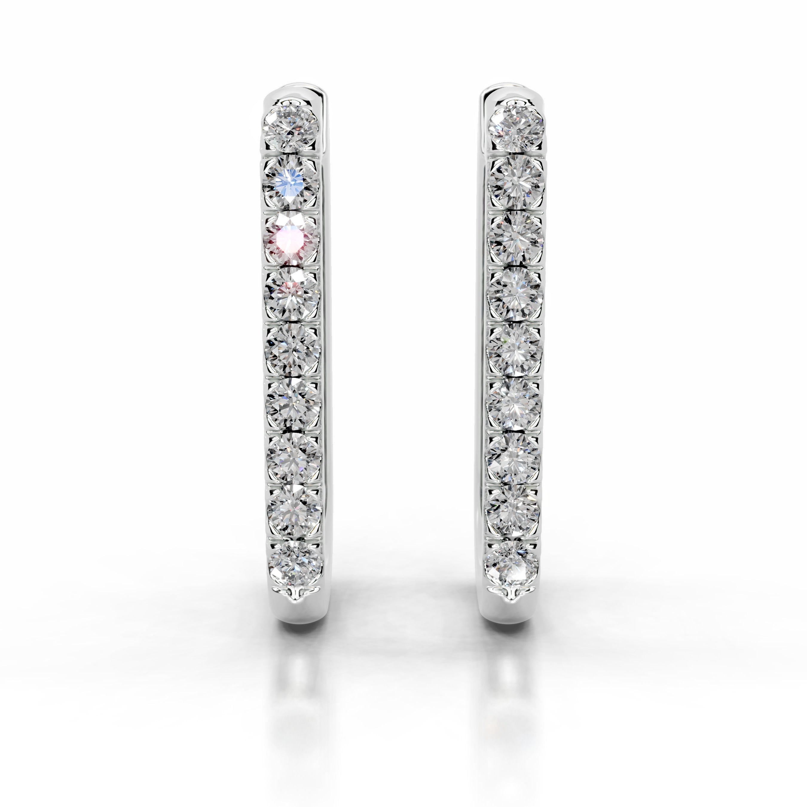 Denise Lab Grown Diamond Earrings - 14K White Gold、mySite、hinf8tx79