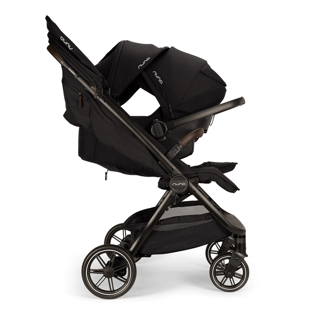  Nuna TRVL DUBL Pushchair - Caviar、mySite、merchandisen