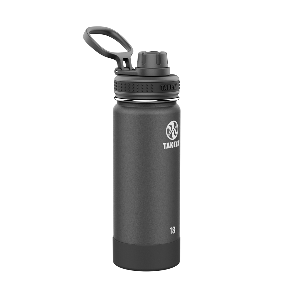Takeya 18 oz Actives Water Bottle With Spout Lid、mySite、noshort