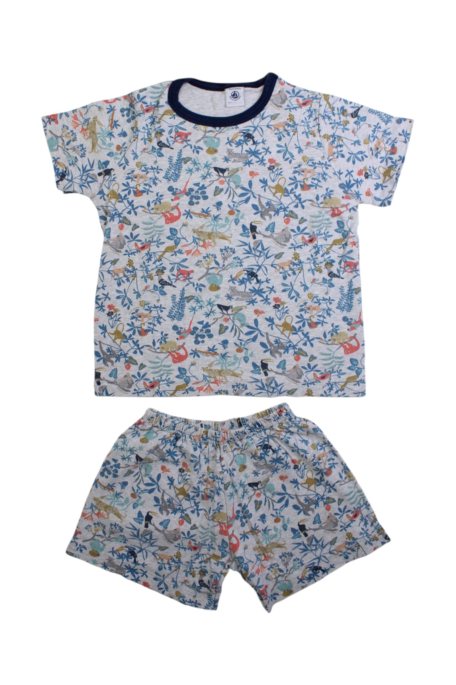 Petit Bateau Floral Pants Set - Size 8Y、mySite、g9winljtr