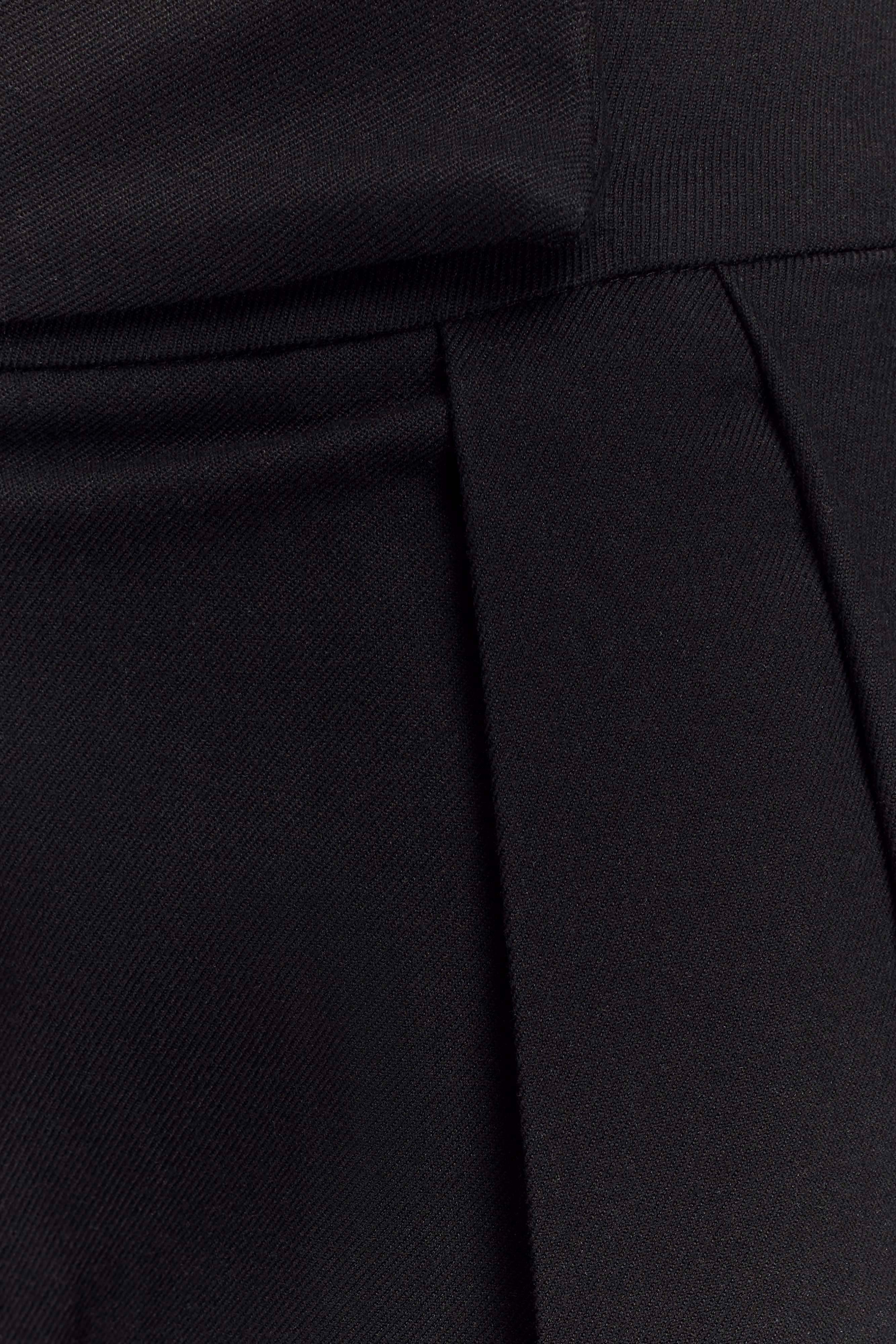 Penelope Pleated High Waisted Pants - Black、mySite、solidvoid