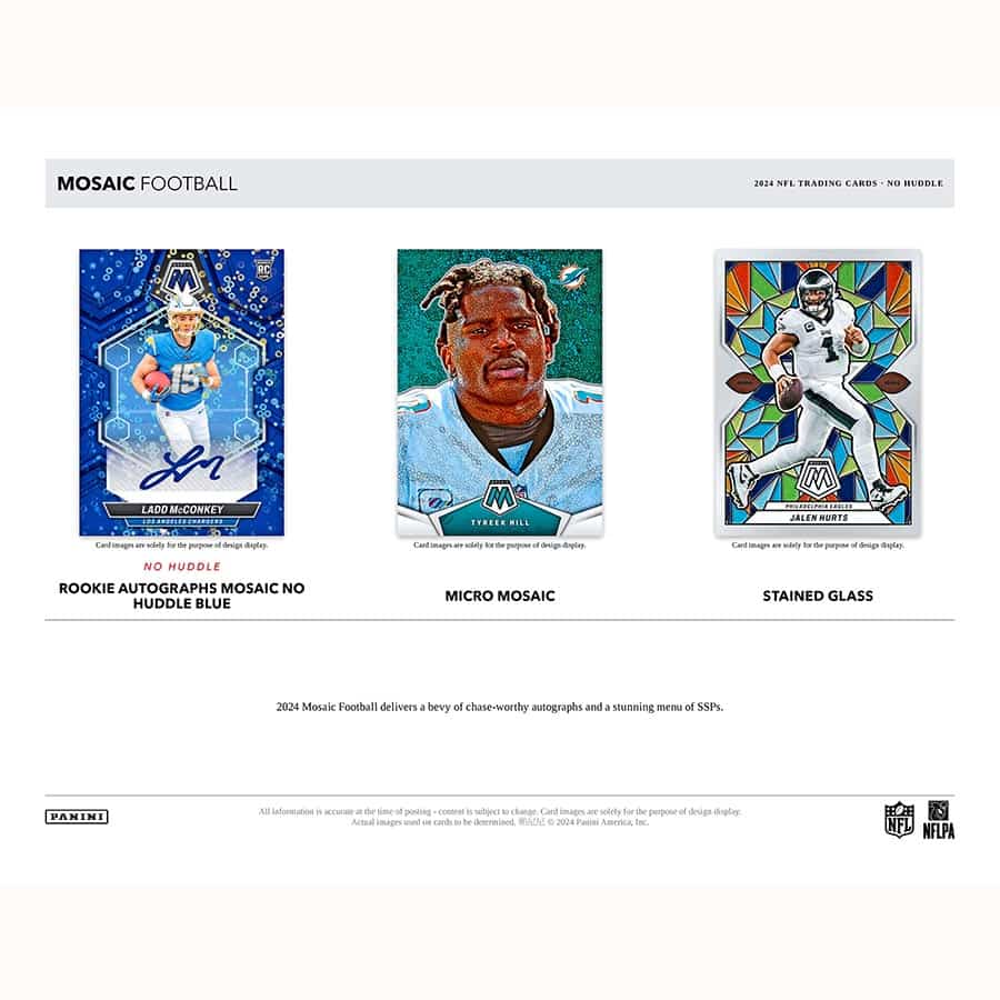 Panini Mosaic NFL Football 2024 - No Huddle Hobby Box、mySite、waistdrama