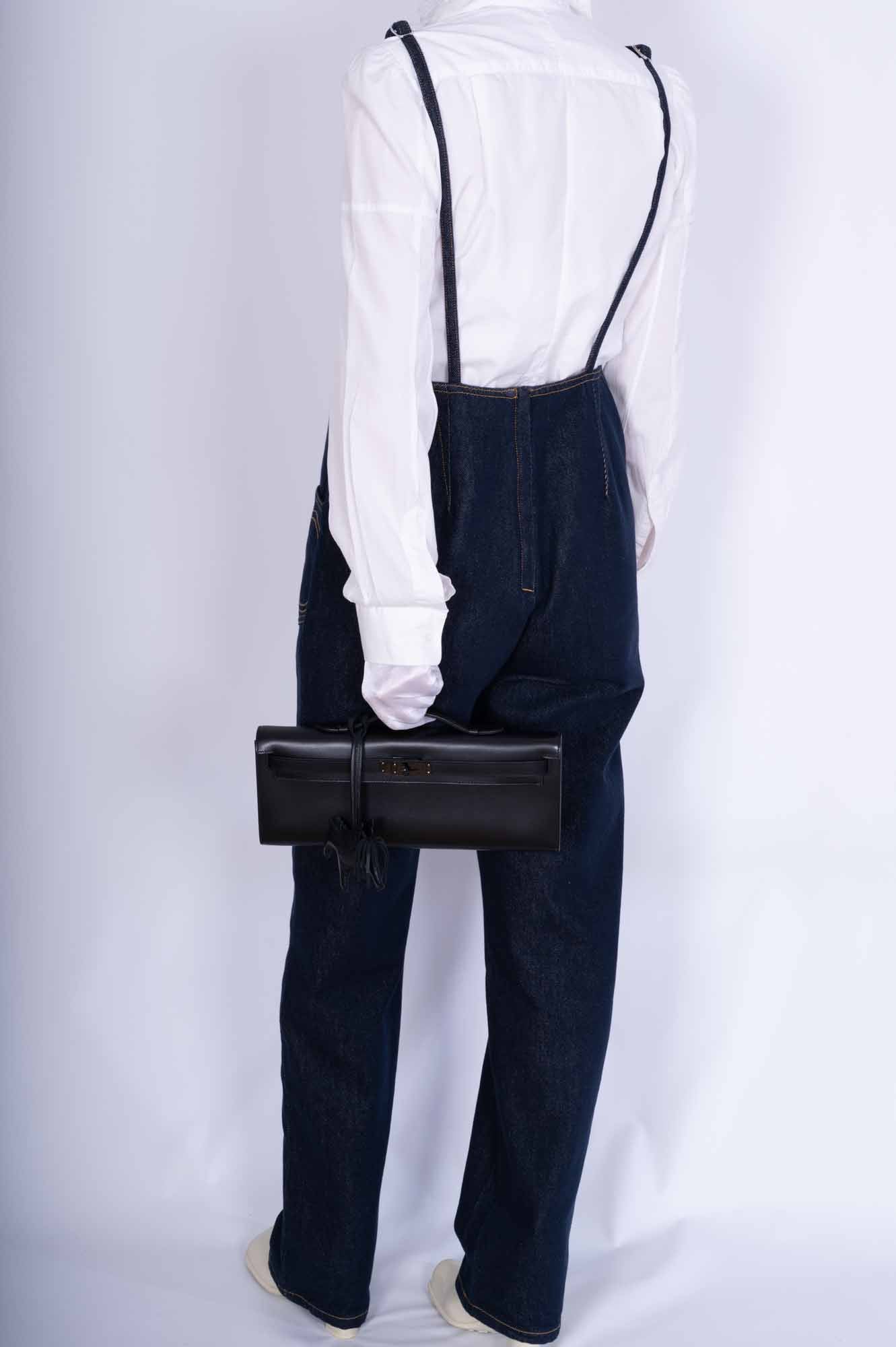 Hermès Kelly Cut So Black Box leather with Black PVD Hardware、mySite、garminoutage.com