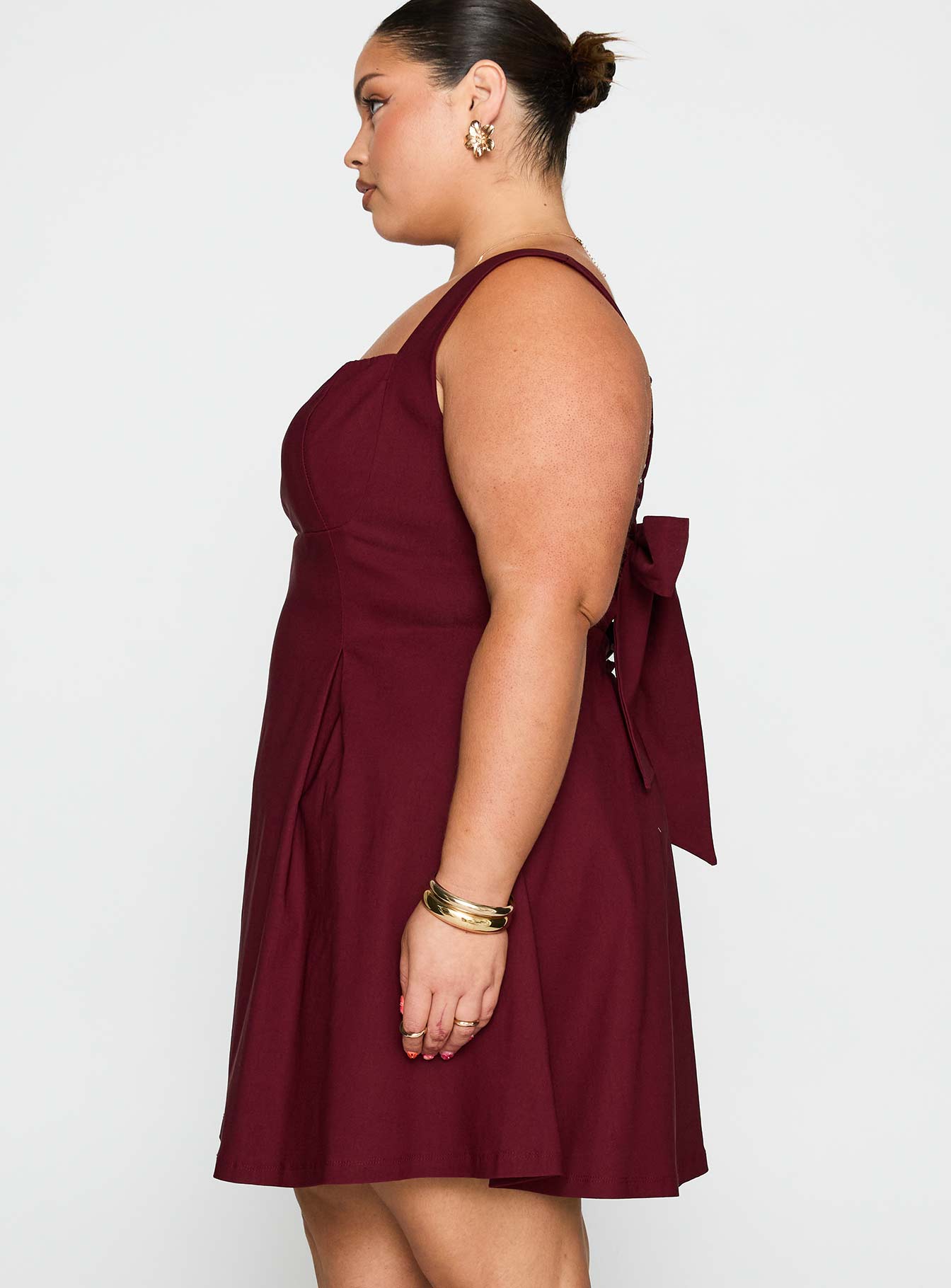 Xanthus Mini Dress Red Curve、mySite、solidvoid