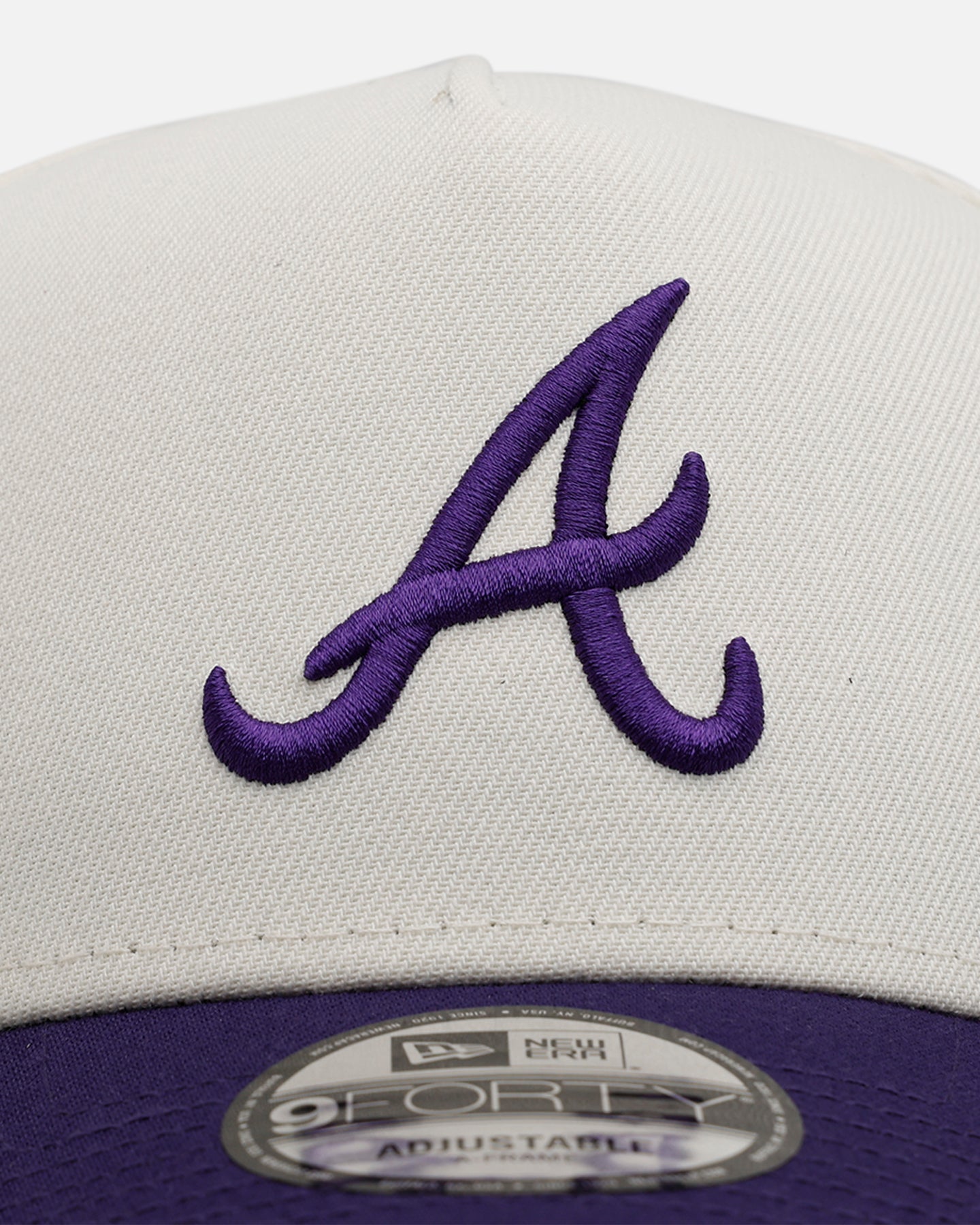 New Era Atlanta Braves 'Purple Haze 2.0' 9FORTY A-Frame Snapback Chrome/Purple、mySite、zt4zffjzw