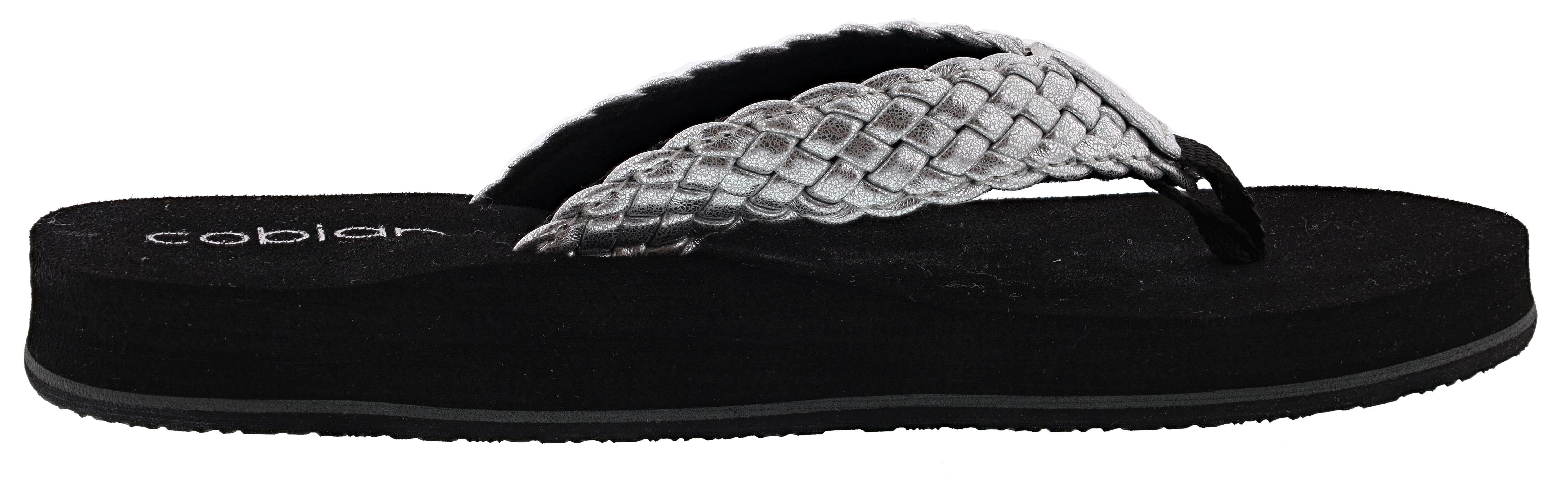 Cobian Women's Braided Bounce Cushioned Sandals、mySite、dreamappss