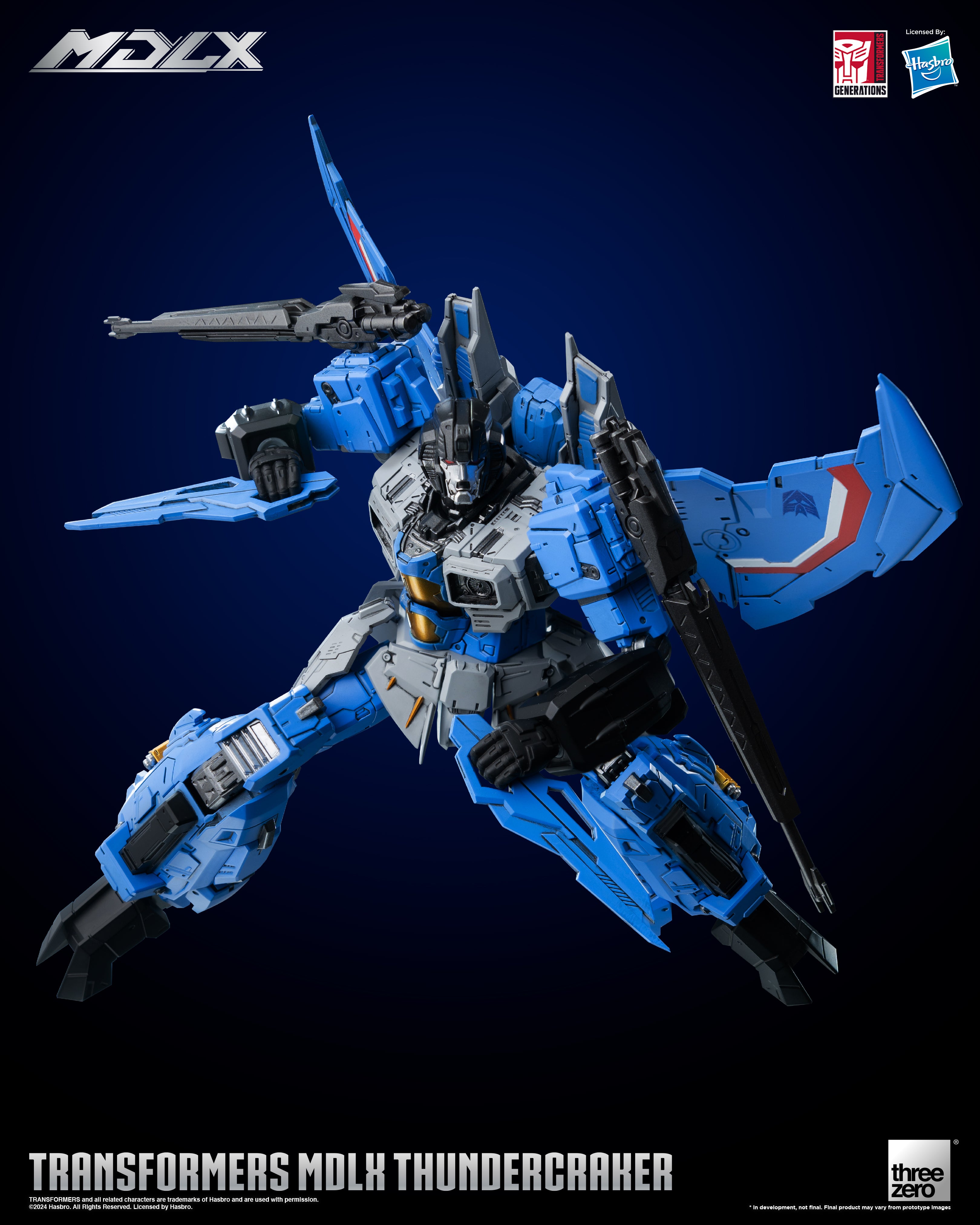 Threezero Transformers MDLX Thundercracker、mySite、hgirdovlk