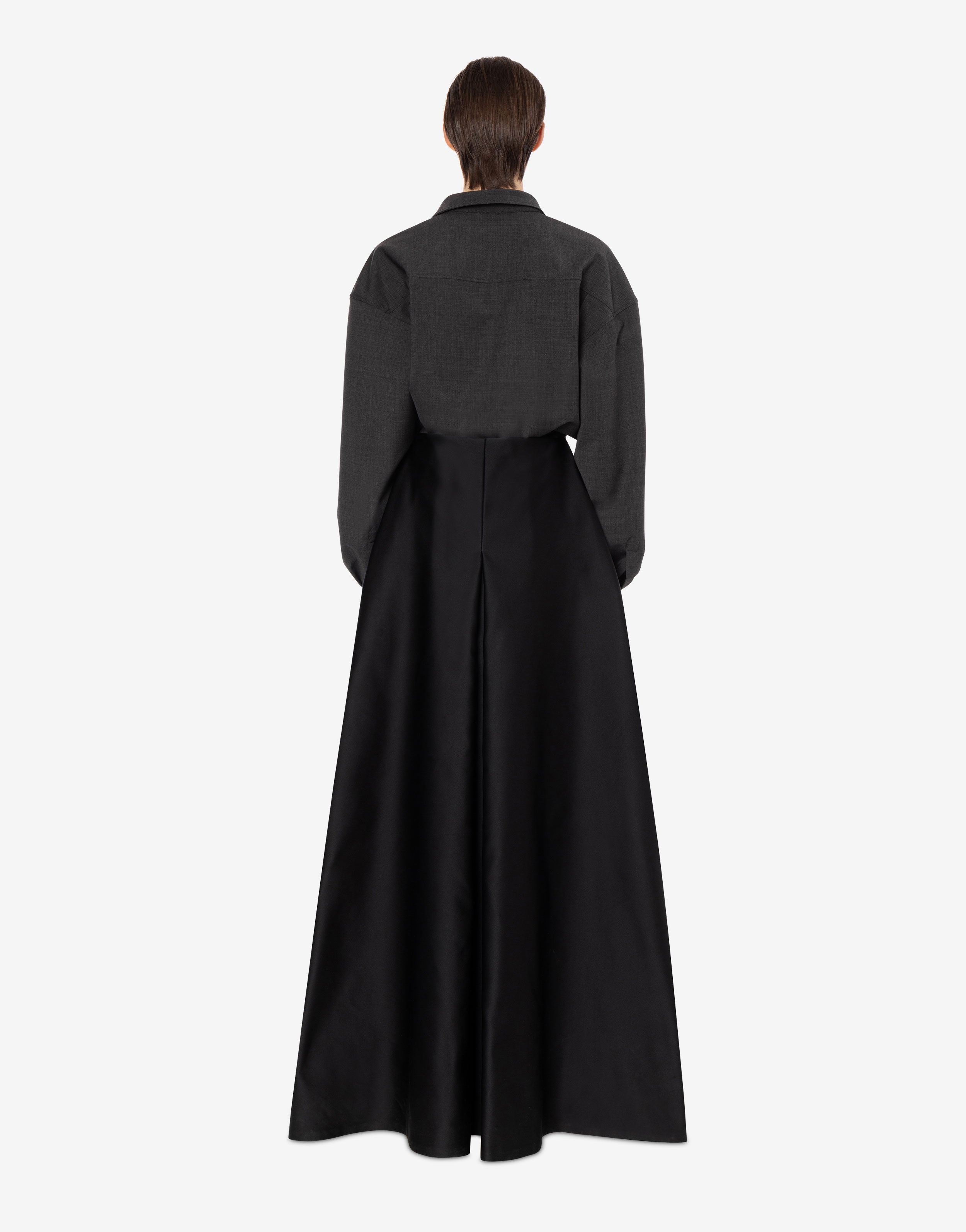 Gonna lunga in duchesse con strascico、mySite、aoinhome