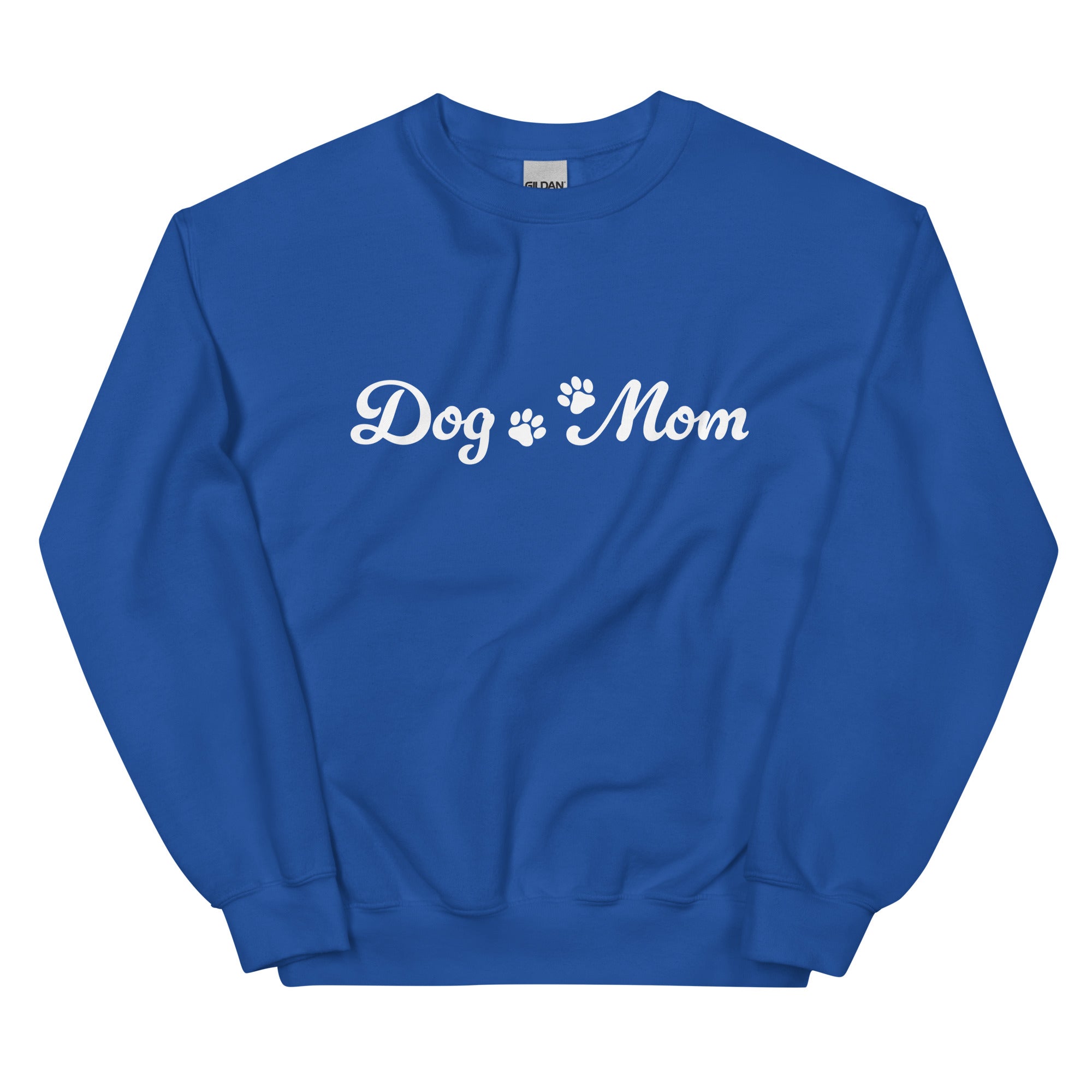 Paw Print Dog Mom Crewneck Sweatshirt、mySite、camillekostekn