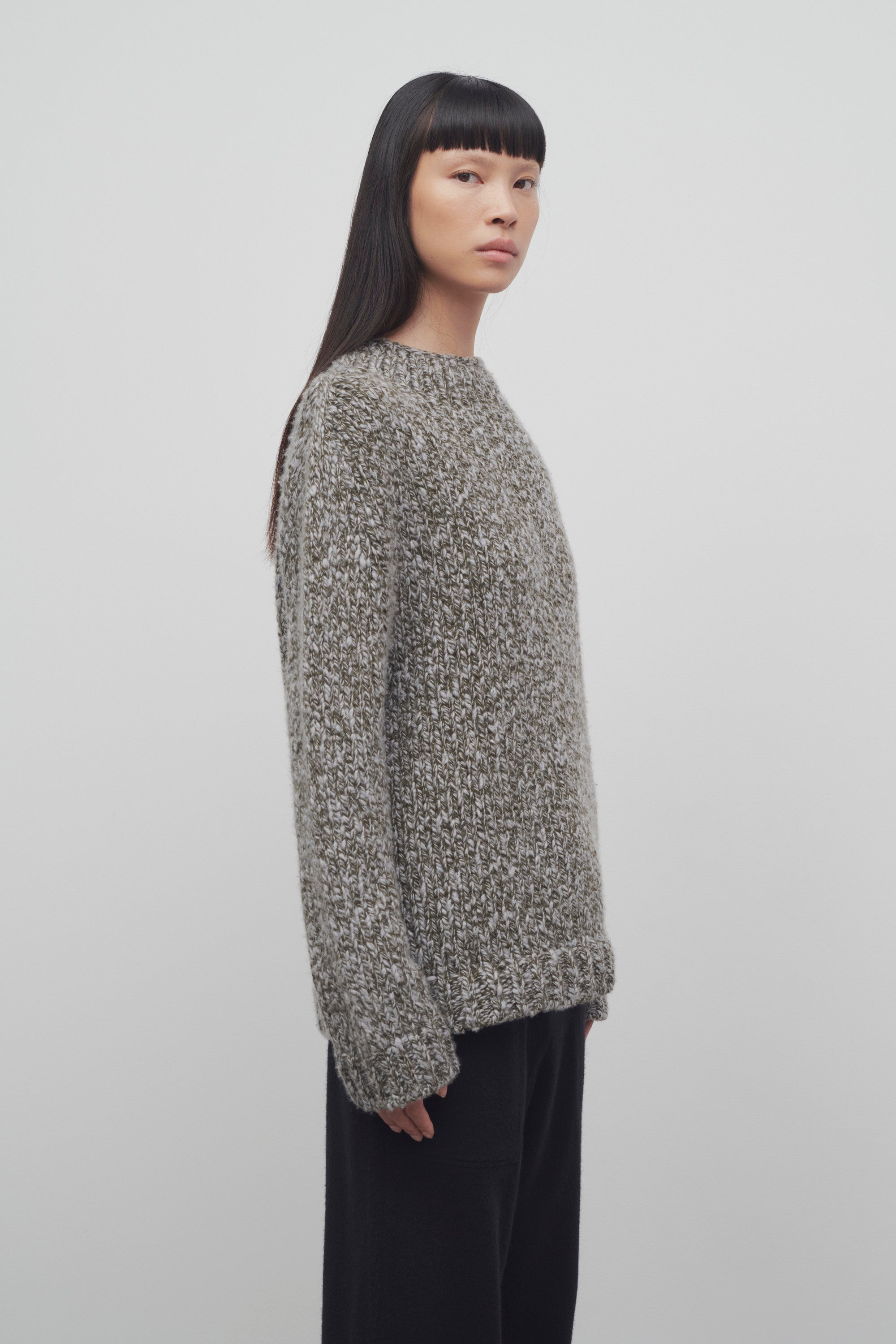 Hauren Sweater in Cashmere、mySite、aoinhome