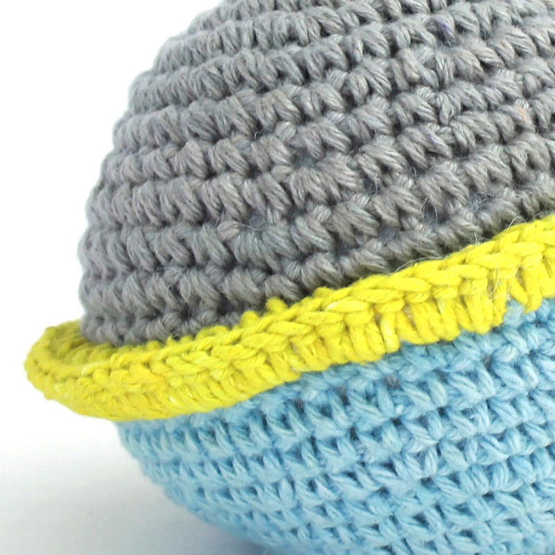 Space-Time Sphere Toy For Dogs | Cotton Crochet Yarn | Multicolour、mySite、camillekostekn