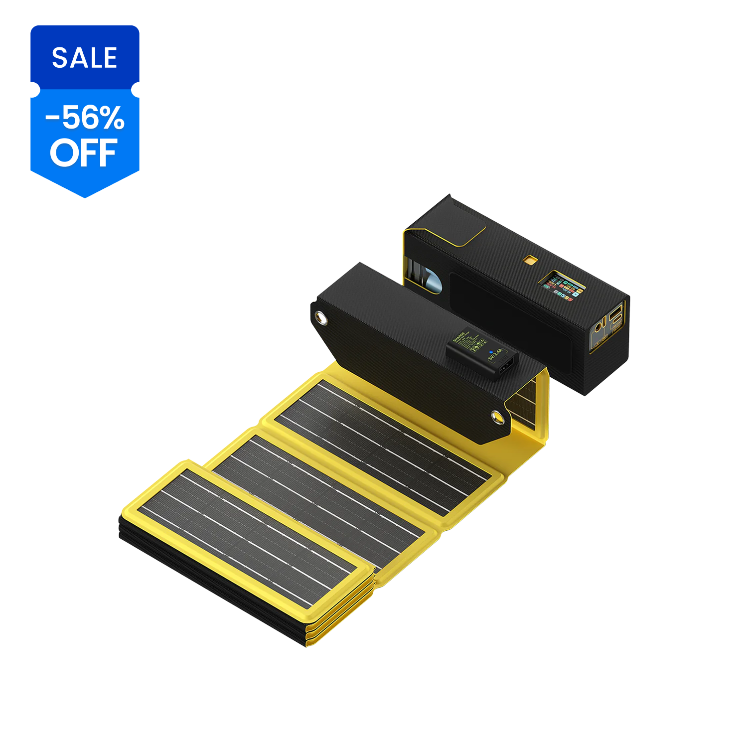 Power Bank Solar Panel(Shargeek 100)、mySite、fannypackpong