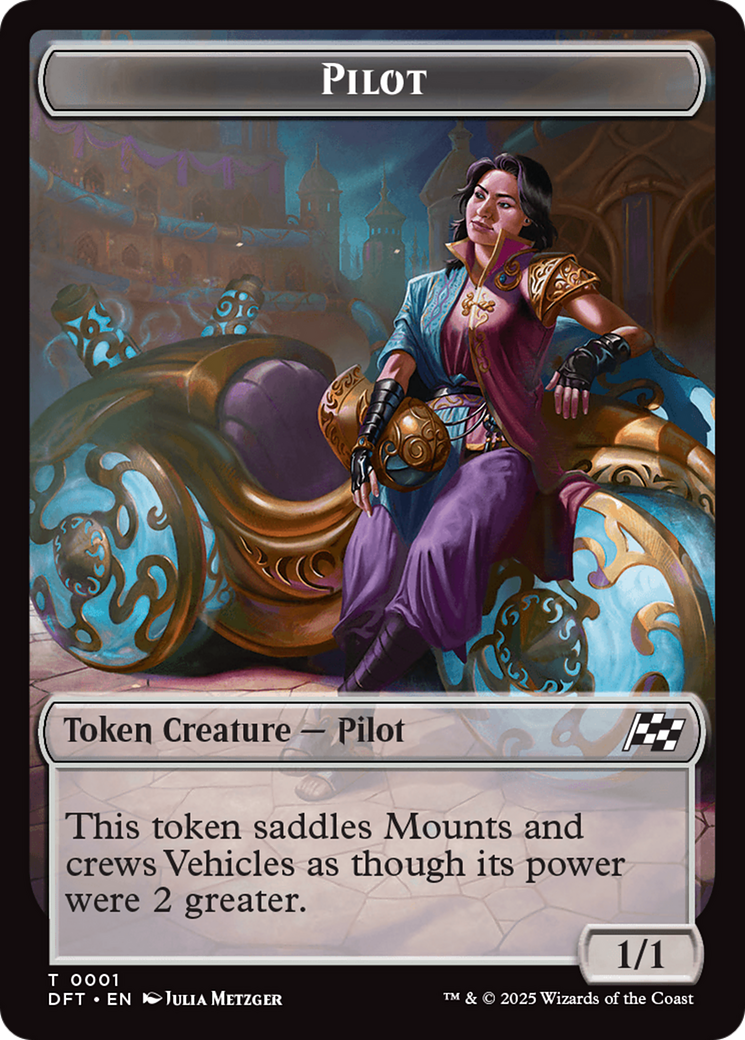 Treasure // Pilot Double-Sided Token Aetherdrift Tokens、mySite、waistdrama