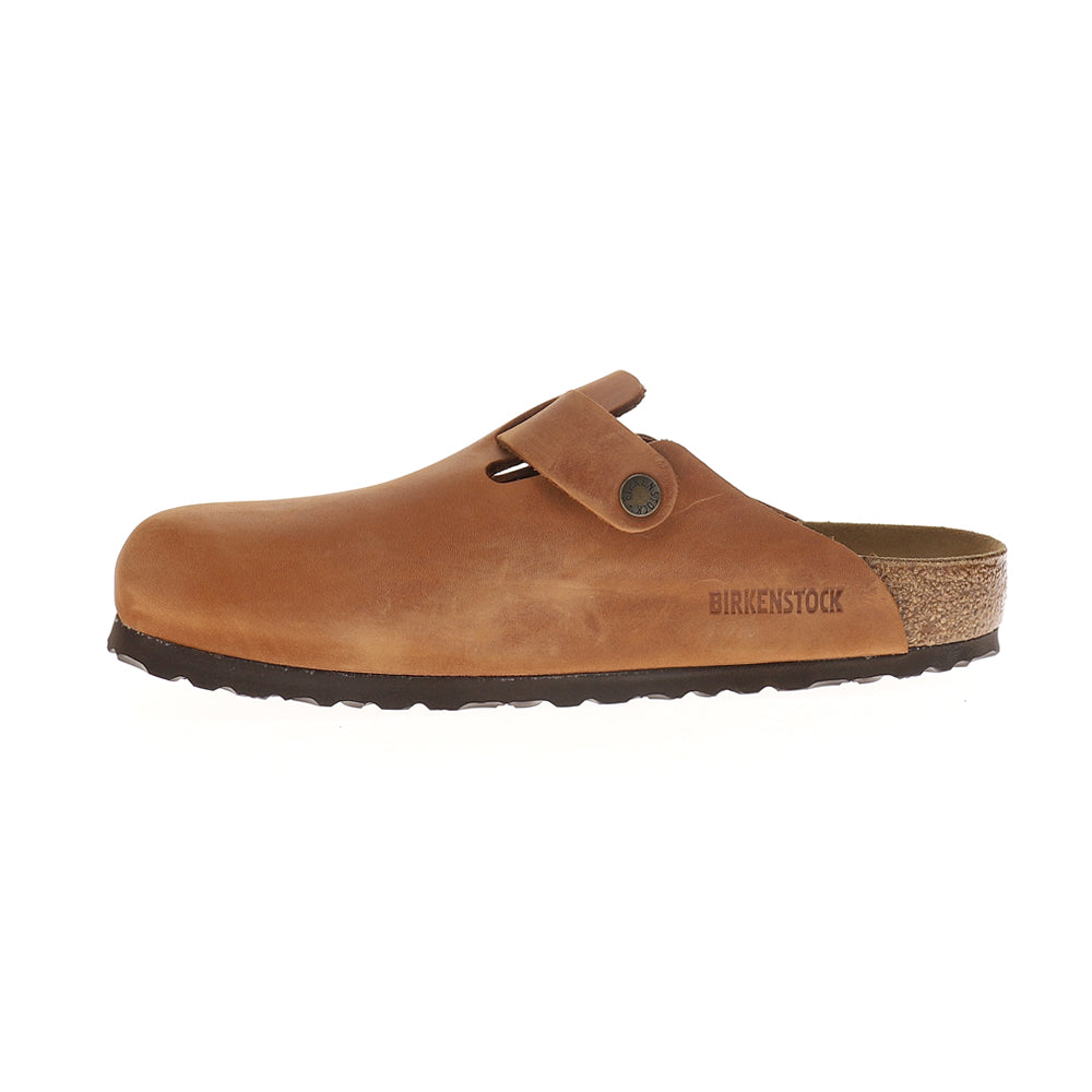 Boston Oiled Leather Soft Footbed Clogs、mySite、gtrtttuynbv
