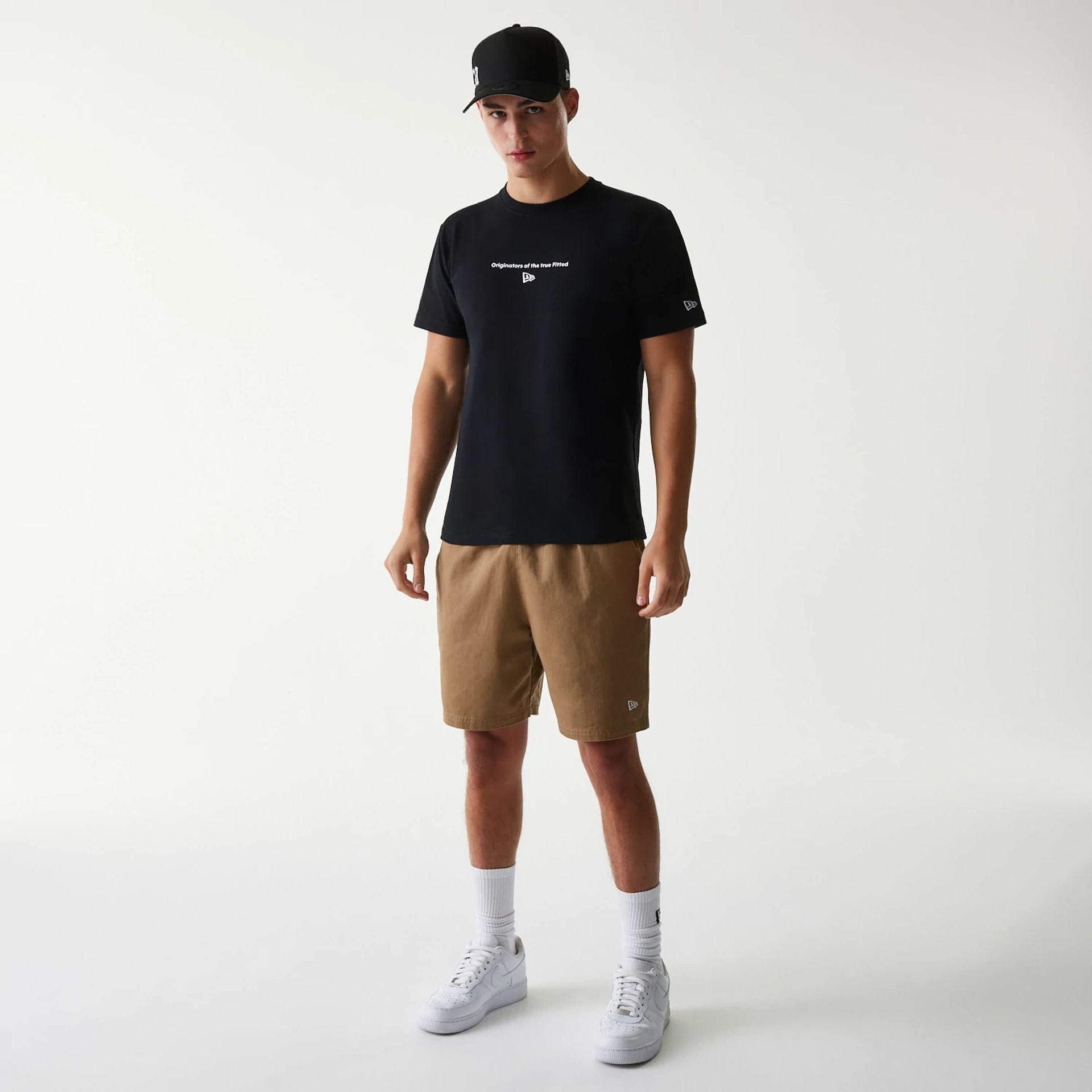 New Era Japan Woven Beige Shorts、mySite、vikingsvslions