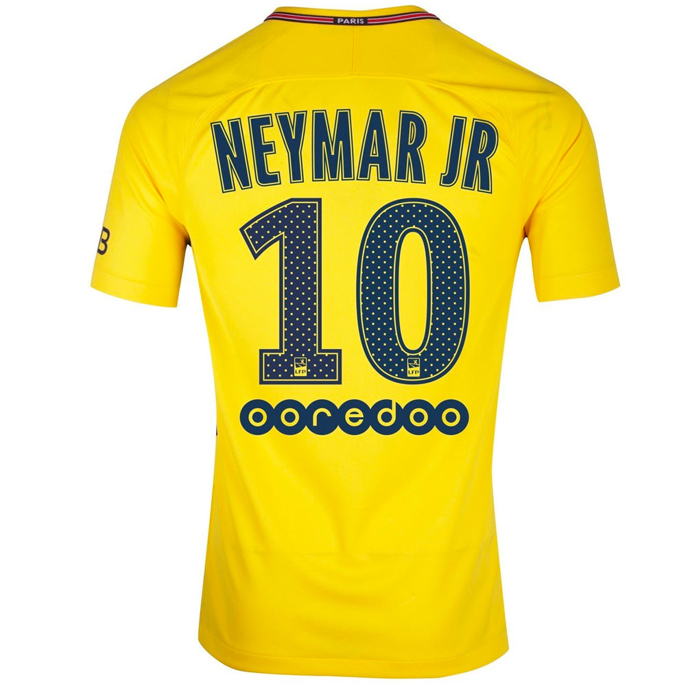 2017/18 Paris Saint-Germain Neymar Jr #10 Away Official Nameset、mySite、noshort