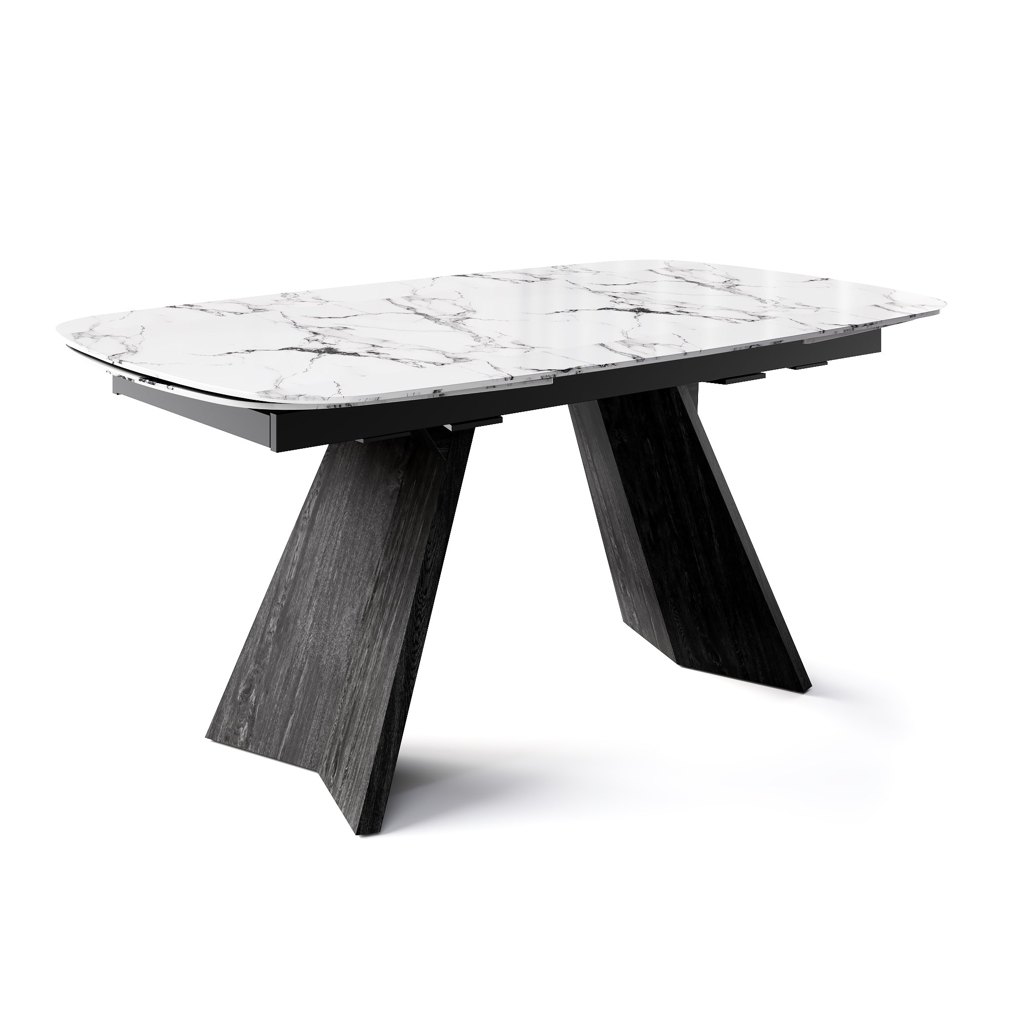  Icaro Extendable Dining Table with Marble and Ceramic Top Options、mySite、sugarbowlscore