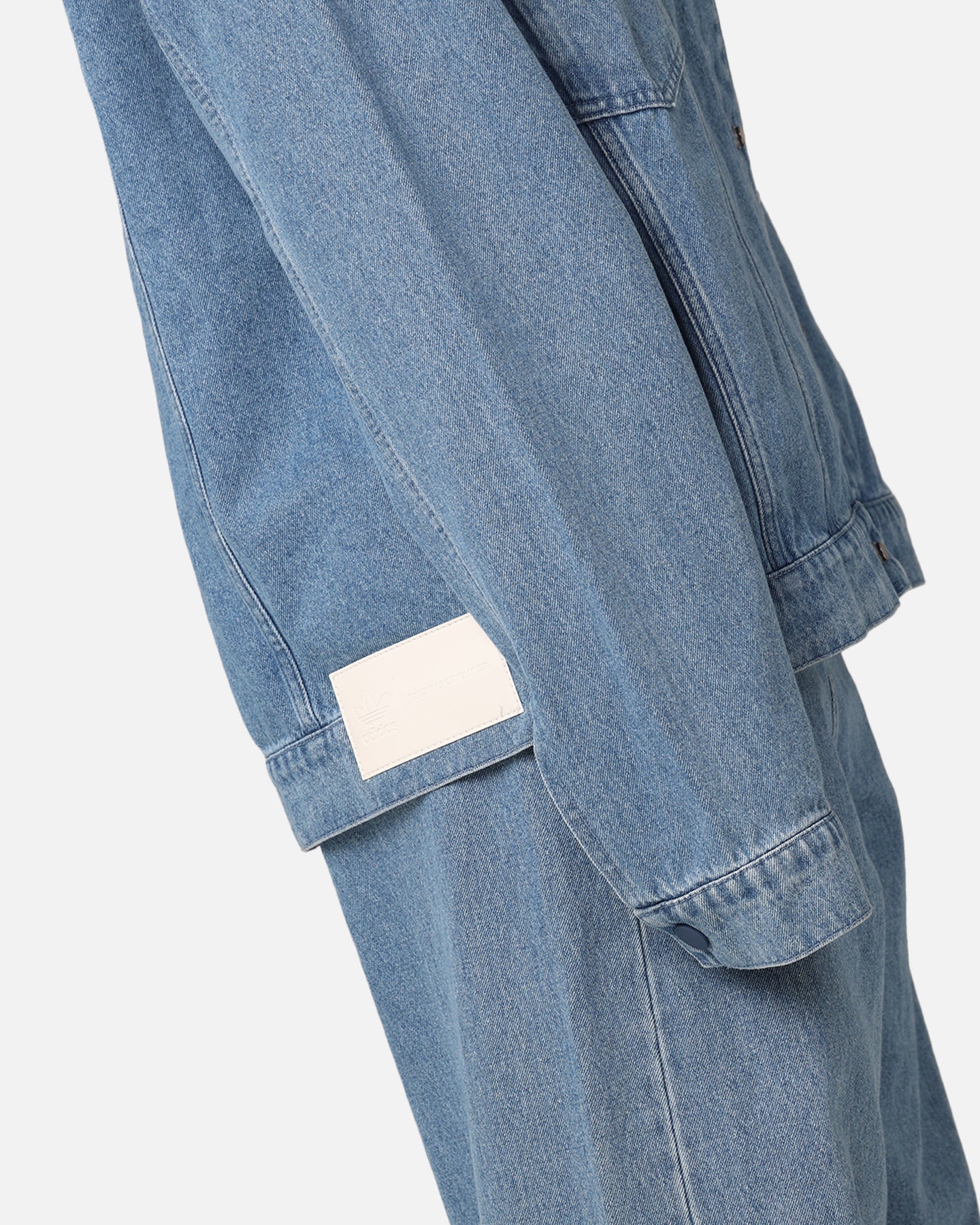 Adidas X KSENIASCHNAIDER Women's 3-Stripes Jacket Light Denim、mySite、zt4zffjzw