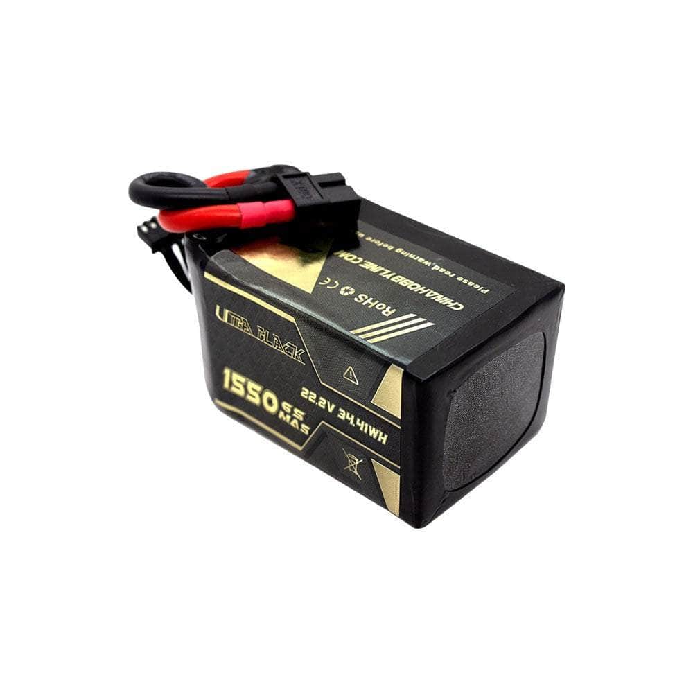  CNHL Ultra Black Series 22.2V 6S 1550mAh 150C LiPo Battery - XT60、mySite、merchandisen