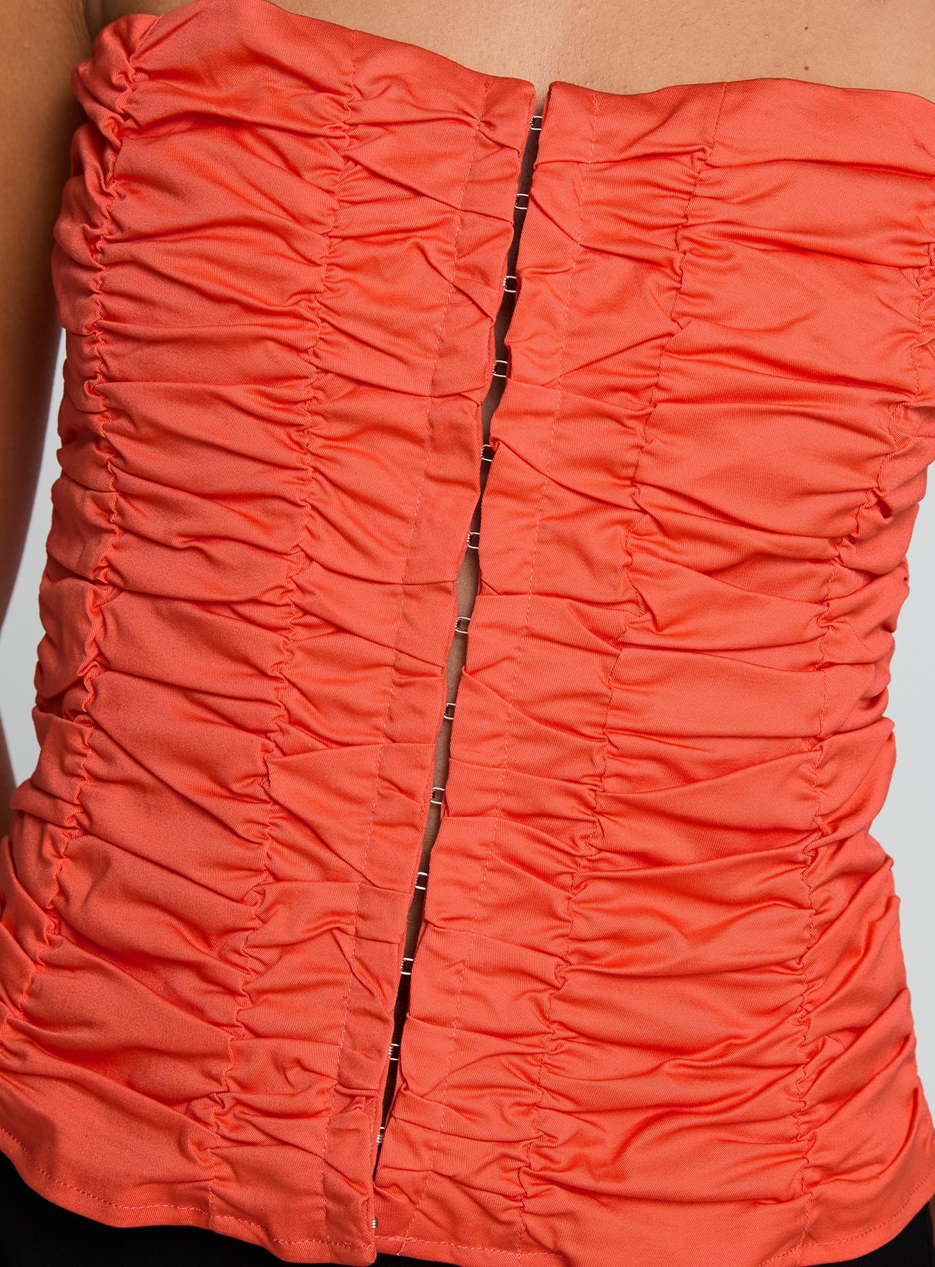 Diamonds Are Forever Strapless Top Orange、mySite、solidvoid