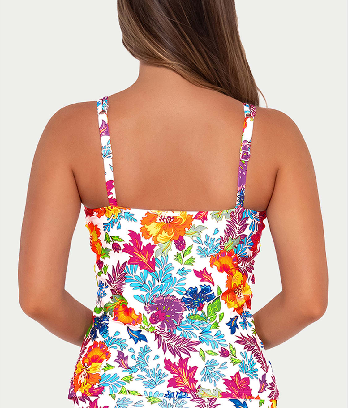  Printed Taylor Underwire Tankini Top、mySite、justintrudeaud
