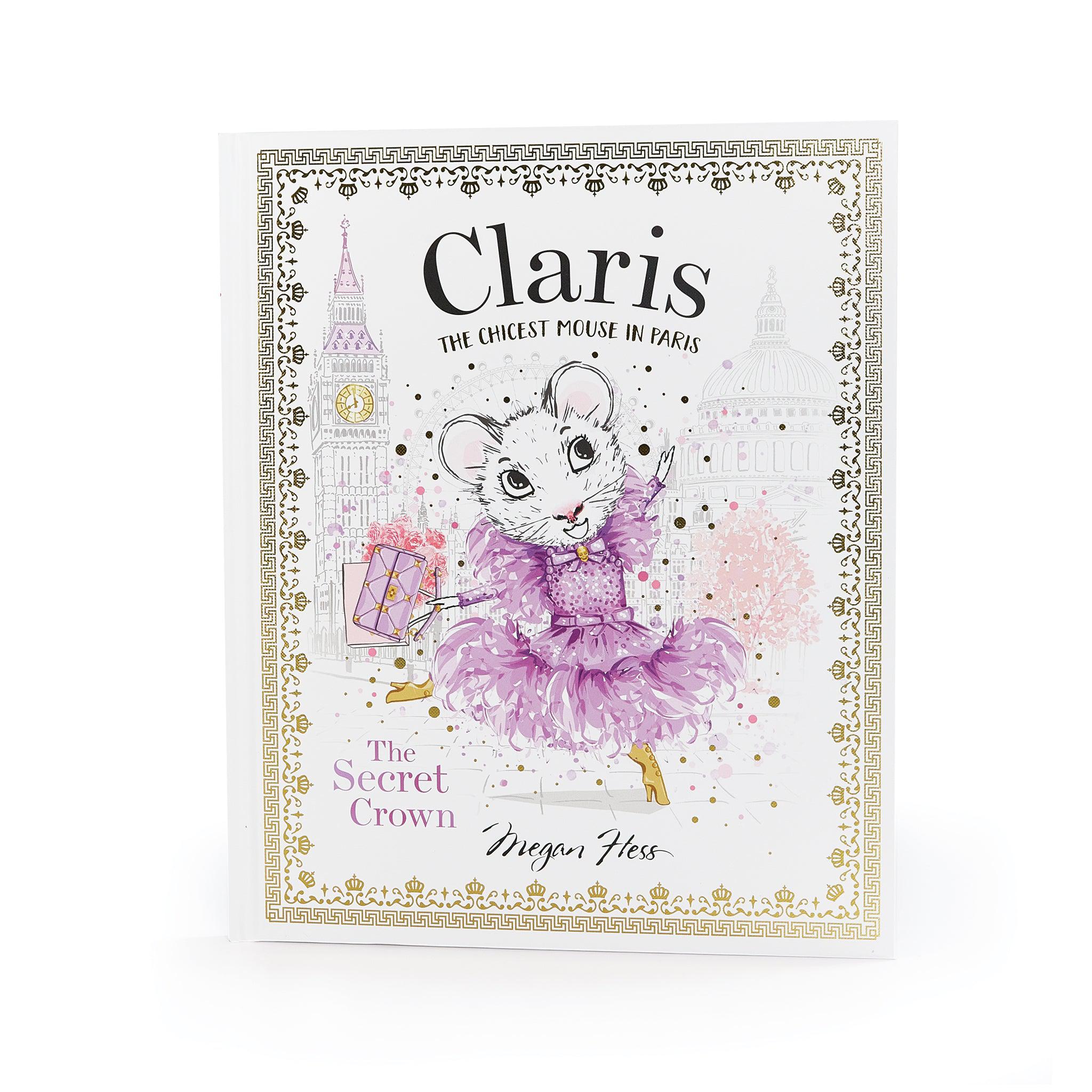 Claris The Mouse - The Secret Crown Hardcover Book、mySite、g9winljtr