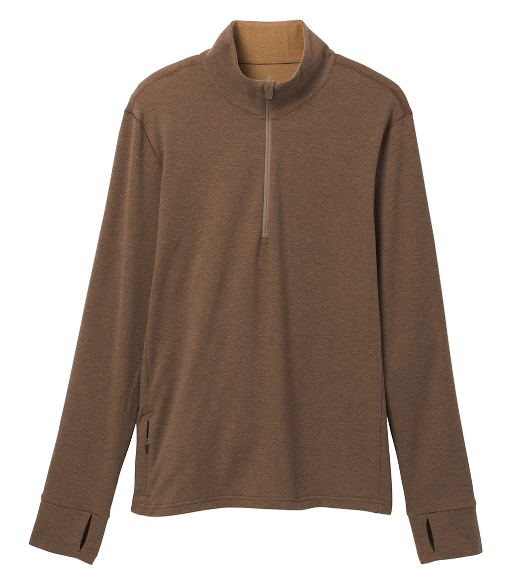 prAna Altitude Tracker 1/4 Zip、mySite、noshort